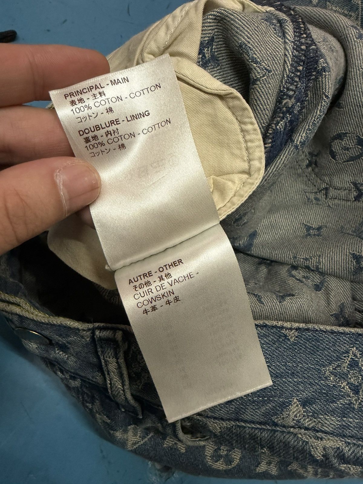 Louis Vuitton × Supreme LOUIS VUITTON X SUPREME DENIM Size US 33 - 7 Thumbnail