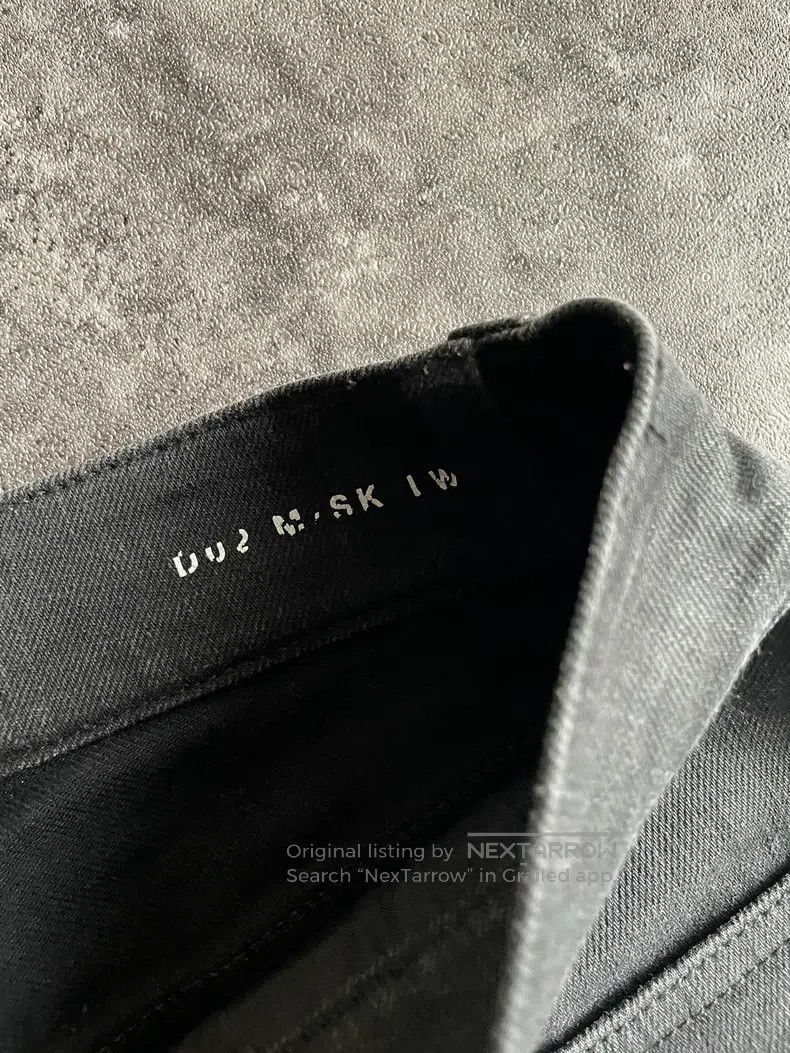 Saint Laurent Paris Saint Laurent Paris Distressed Wax-Coated Jeans Size US 29 - 6 Thumbnail