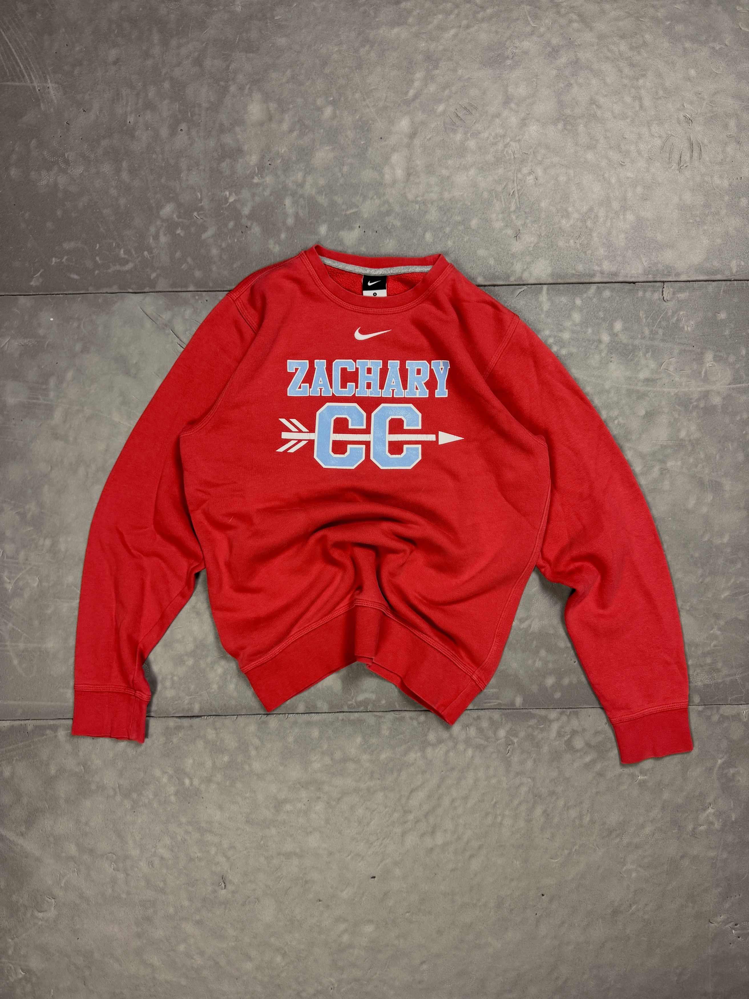 Nike Nike Zachary University print crewneck sweatshirt vintage Size US S / EU 44-46 / 1 - 1 Thumbnail