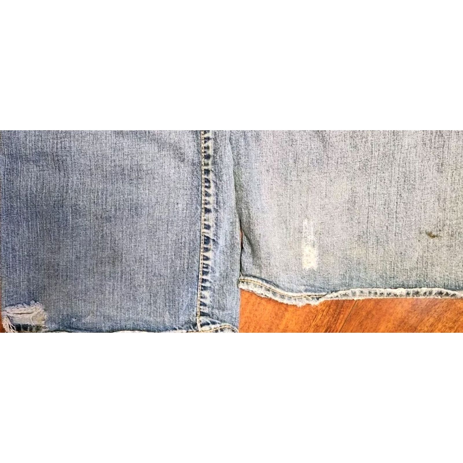 Vintage BKE Tyler Bootcut Jeans Mens 38x32 Distressed Stretch Denim Blue Buckle Boots Buckle Size US 38 / EU 54 - 5 Thumbnail
