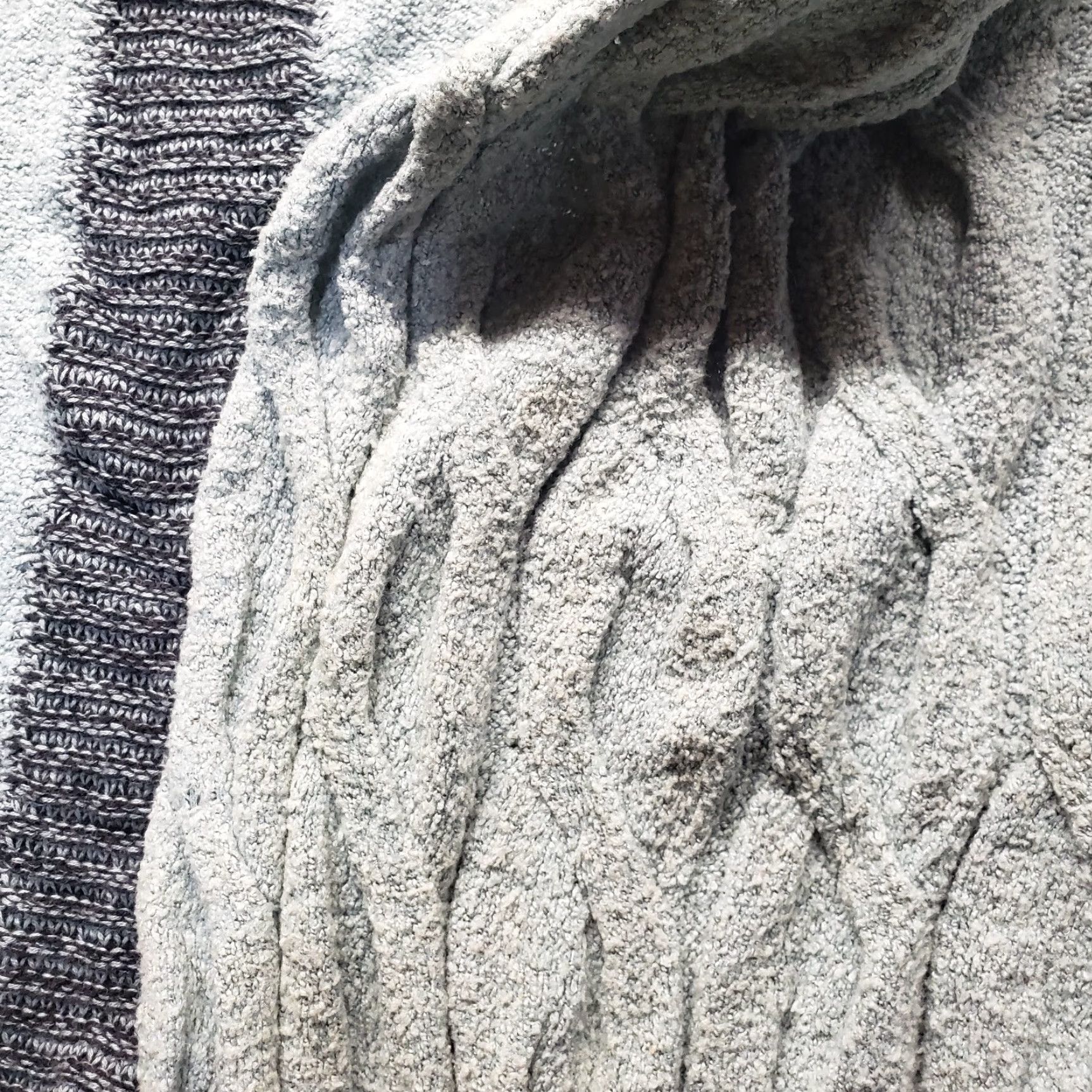 NIC+ZOE Nic + Zoe Cardigan Long Sleeve Sweater Women S Gray Adult Small Boho Fall Size S / US 4 / IT 40 - 3 Thumbnail