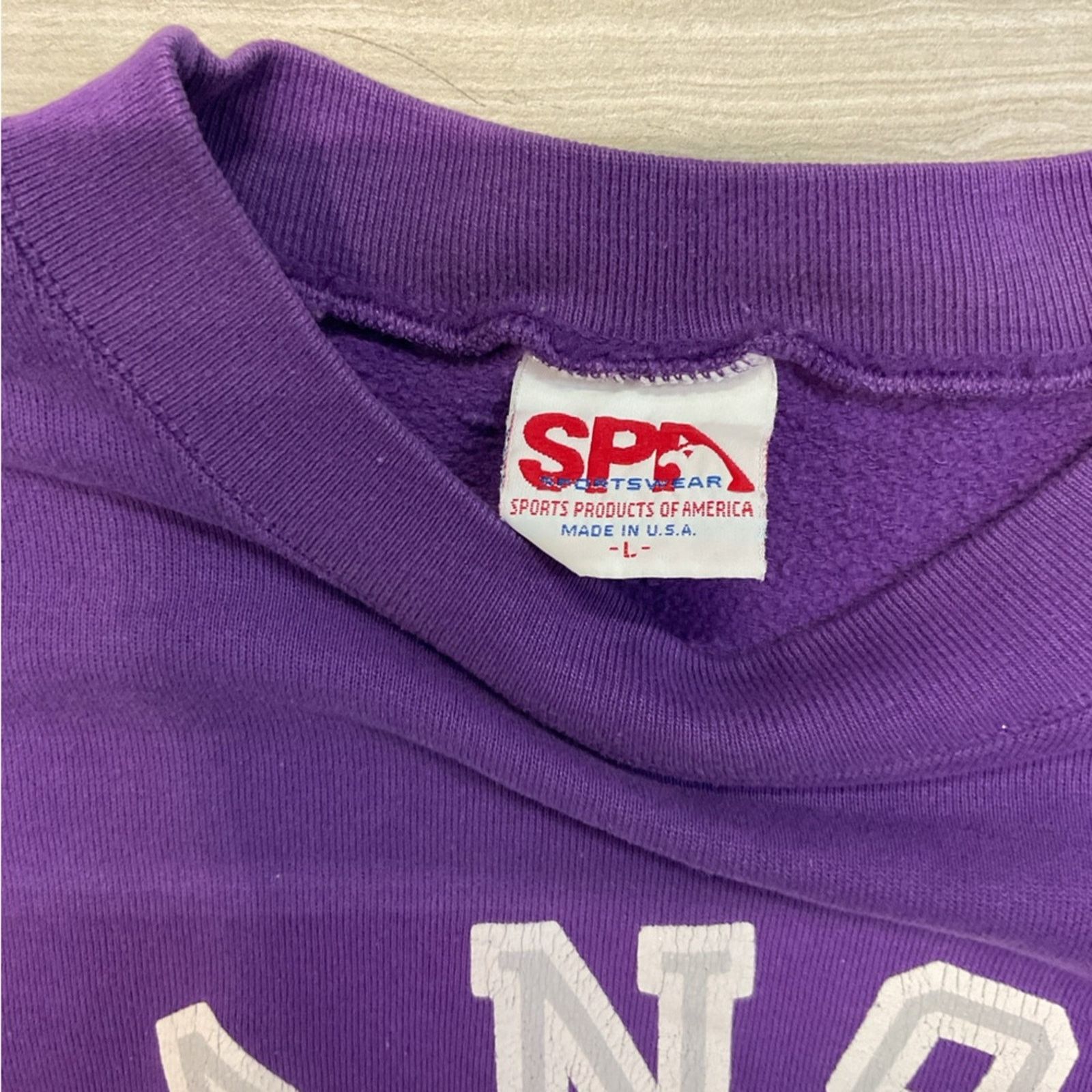 Vintage Kansas State Purple Crewneck Size US L / EU 52-54 / 3 - 3 Thumbnail