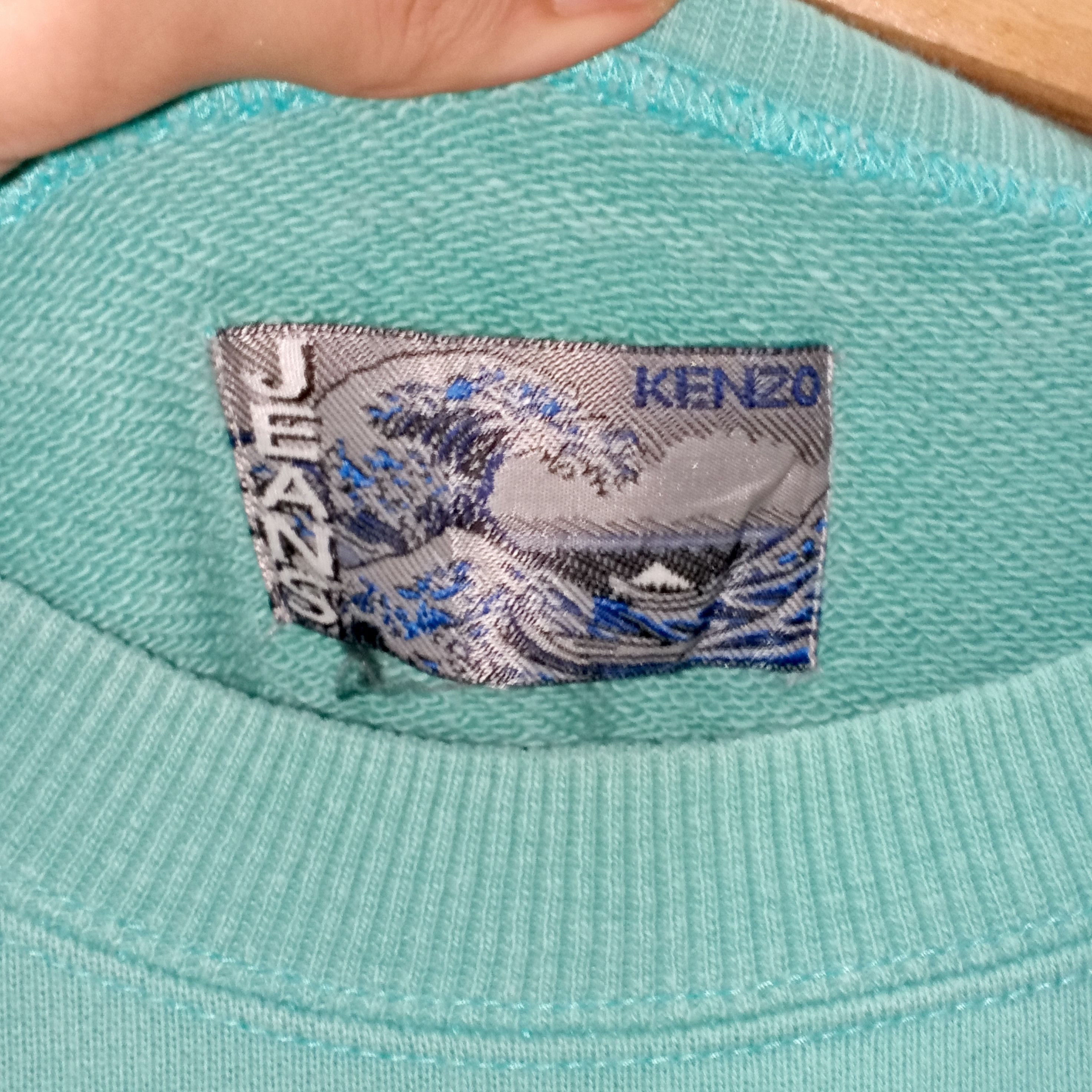 Kenzo Vintage 90s Kenzo Jeans Florist Embroidered Sweatshirt Size US L / EU 52-54 / 3 - 4 Thumbnail