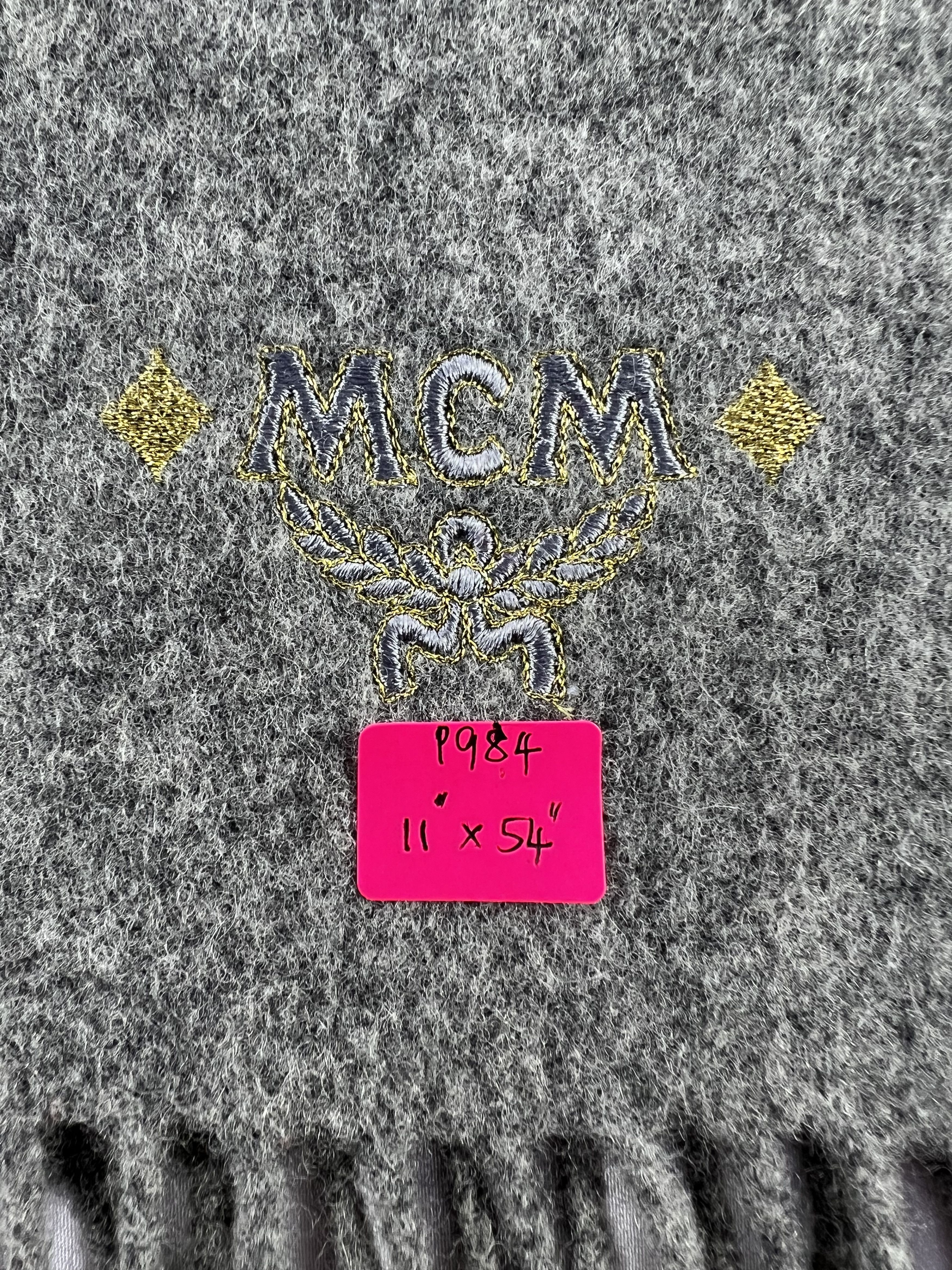 MCM MCM Wool Scarf / Muffler / Neckwear P984 Size ONE SIZE - 4 Thumbnail