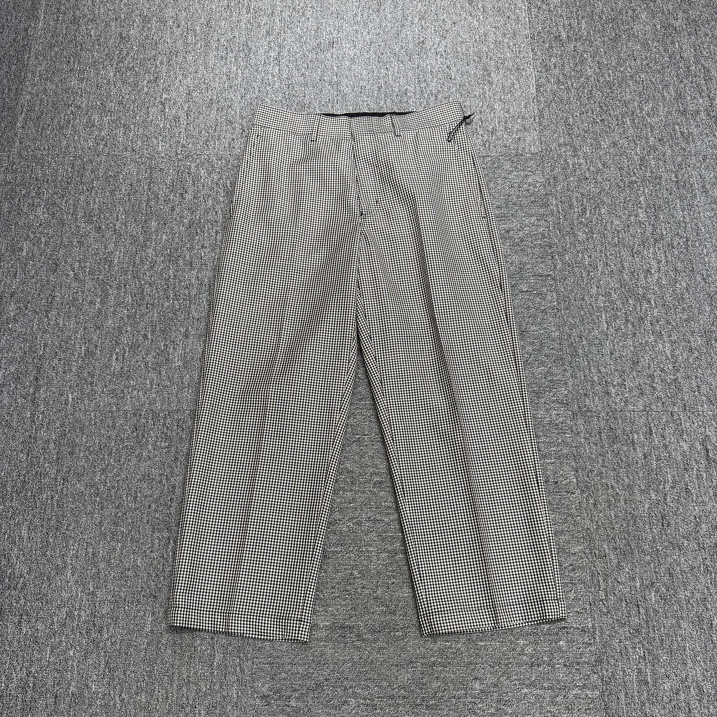 Dior Dior Check Wool Trousers Size 46 Size US 30 / EU 46 - 1 Thumbnail