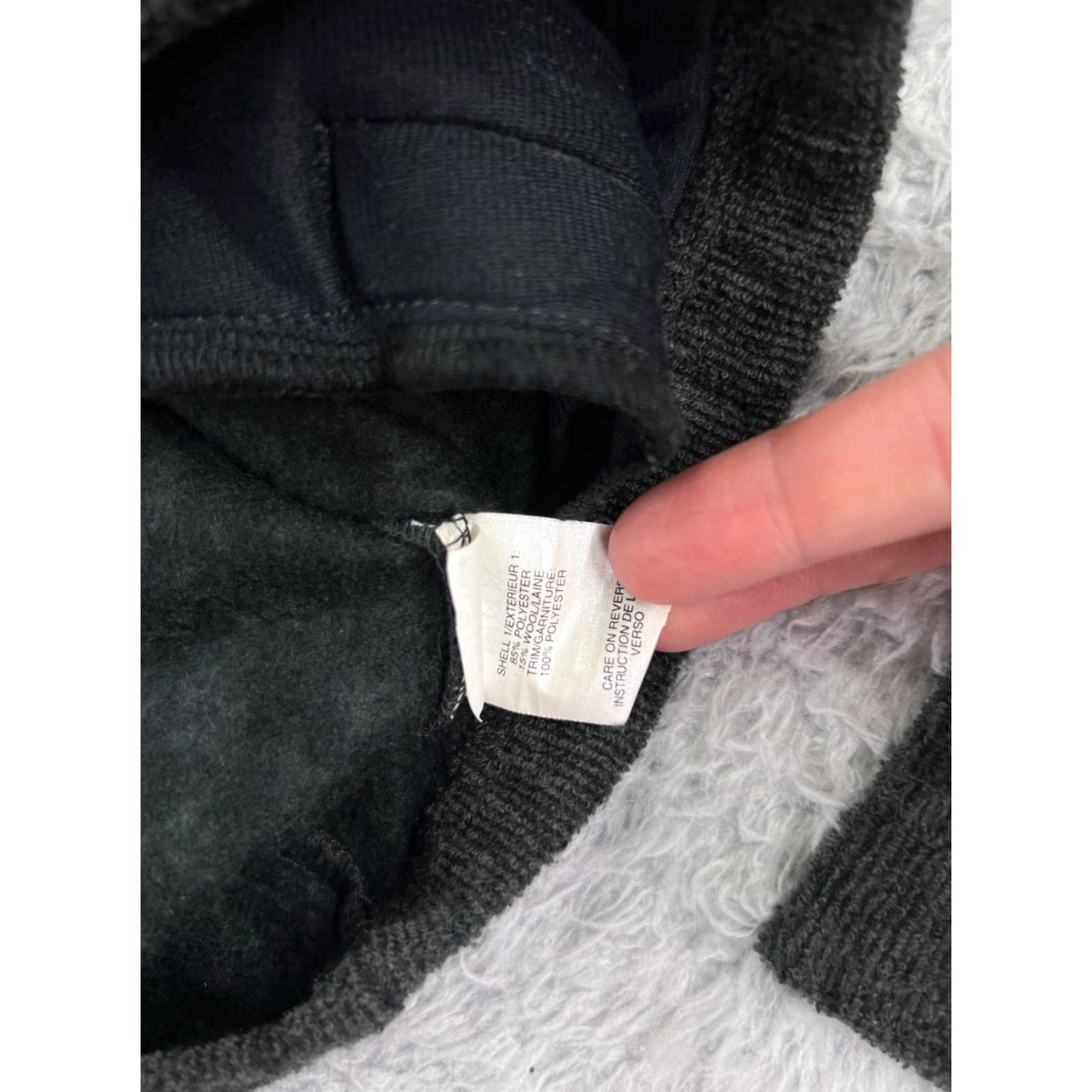 Marmot Marmot Women Medium Gray Full Zip Hood Wool Blend Hoodie Jacket Pocket Gorpcore Shirt Size M / US 6-8 / IT 42-44 - 4 Thumbnail