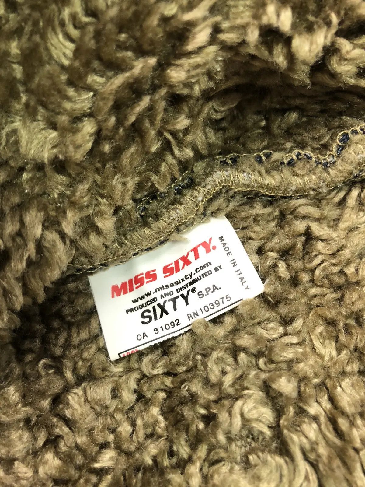 Miss Sixty MISS SIXTY Avantgarde Mohair Denim Shopper Bag Streetwear Size ONE SIZE - 11 Thumbnail