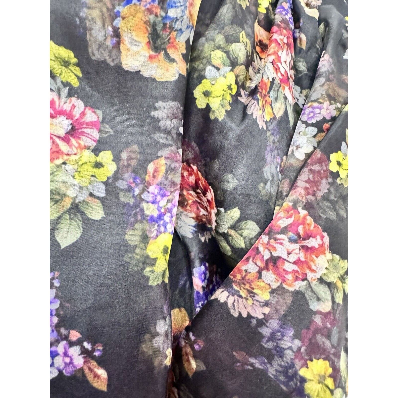 Alice + Olivia ALICE & OLIVIA SAORI BLACK HALTER 100% SILK GOWN DRESS SZ 12 Size XL / US 12-14 / IT 48-50 - 7 Thumbnail