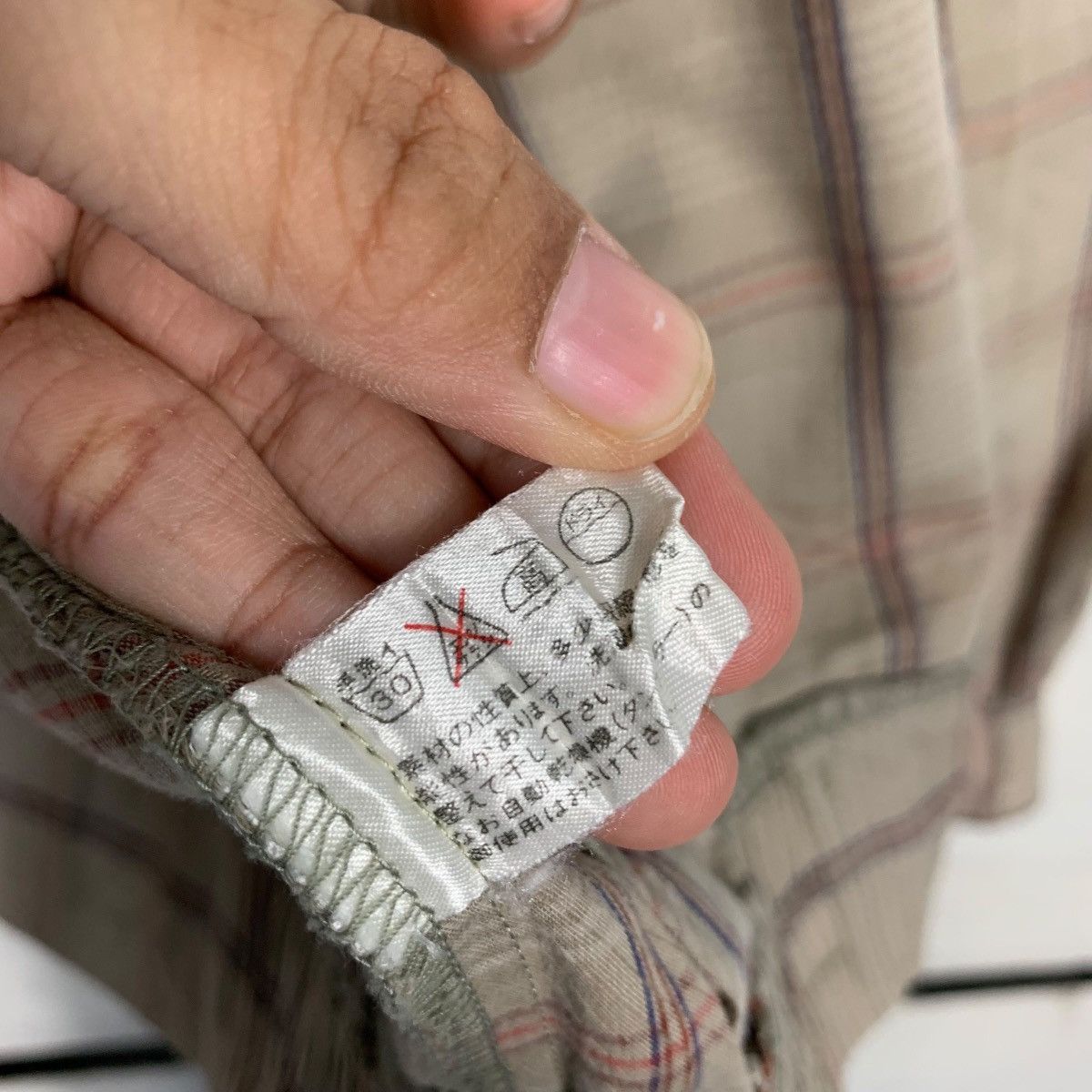 Japanese Brand Vintage 90’s CROCODILE Checked Casual Jacket #2833-C128 Size US M / EU 48-50 / 2 - 16 Thumbnail