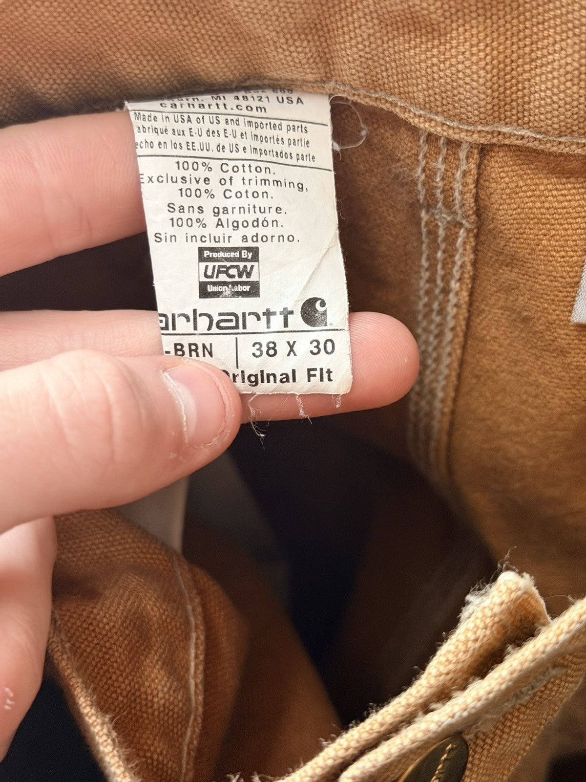 Carhartt Carhartt Thrashed And Distressed Double Knees Size US 38 / EU 54 - 4 Thumbnail