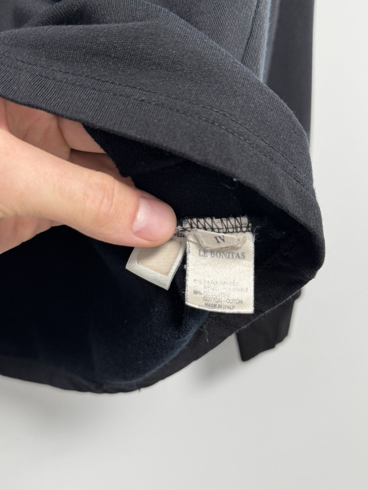 Dolce & Gabbana Dolce & Gabbana Athletic Black Long Sleeve Crew Neck Shirt Size US M / EU 48-50 / 2 - 8 Thumbnail