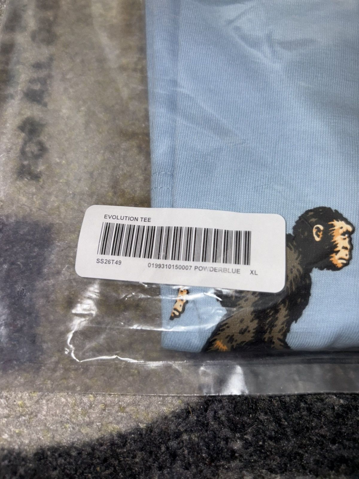 Supreme Supreme Evolution Tee Light Blue Size US XL / EU 56 / 4 - 3 Thumbnail
