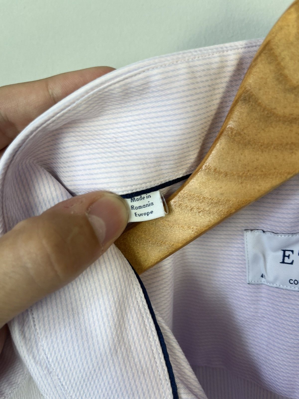 Eton Eton Luxury Classic Basic Cotton Long Sleeve Shirt Size US XL / EU 56 / 4 - 8 Thumbnail