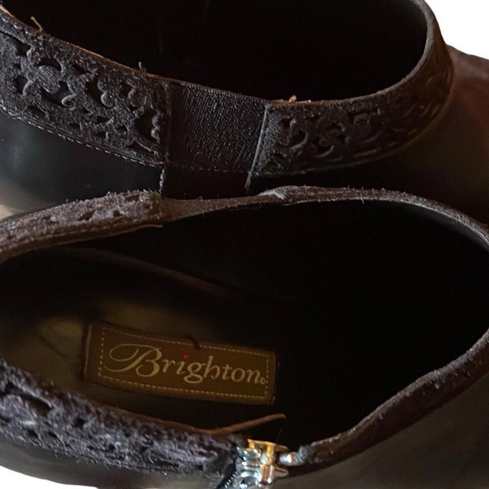 Brighton Brighton leather bootie's brown size 8.5 Size US 8.5 / IT 38.5 - 5 Thumbnail