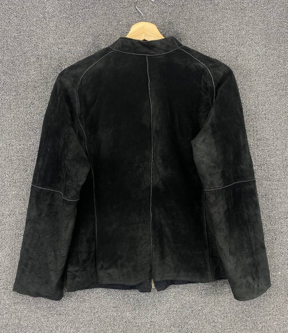 Hiroko Koshino Homme Vintage Hiroko Bis by Hiroko Koshino Leather Jacket Size S / US 4 / IT 40 - 10 Thumbnail