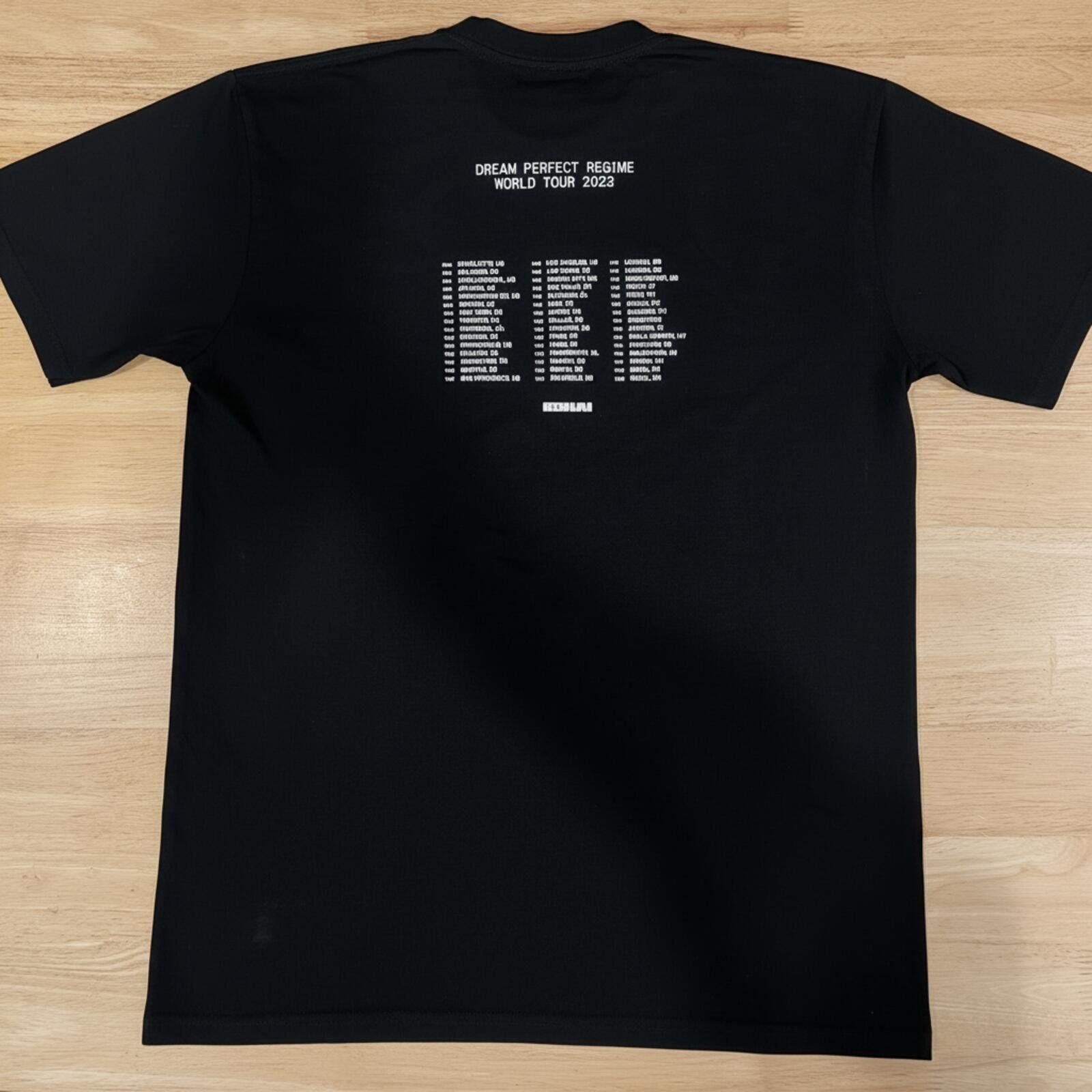 Other DPR Dream Perfect Regime 2022 World Tour Merch Black T-Shirt Size L / US 10 / IT 46 - 2 Thumbnail