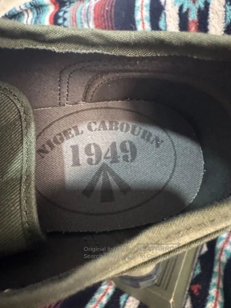 The Real McCoy's Nigel Cabourn Early Nissan Military Shoes . Size US 6.5 / EU 39-40 - 5 Thumbnail