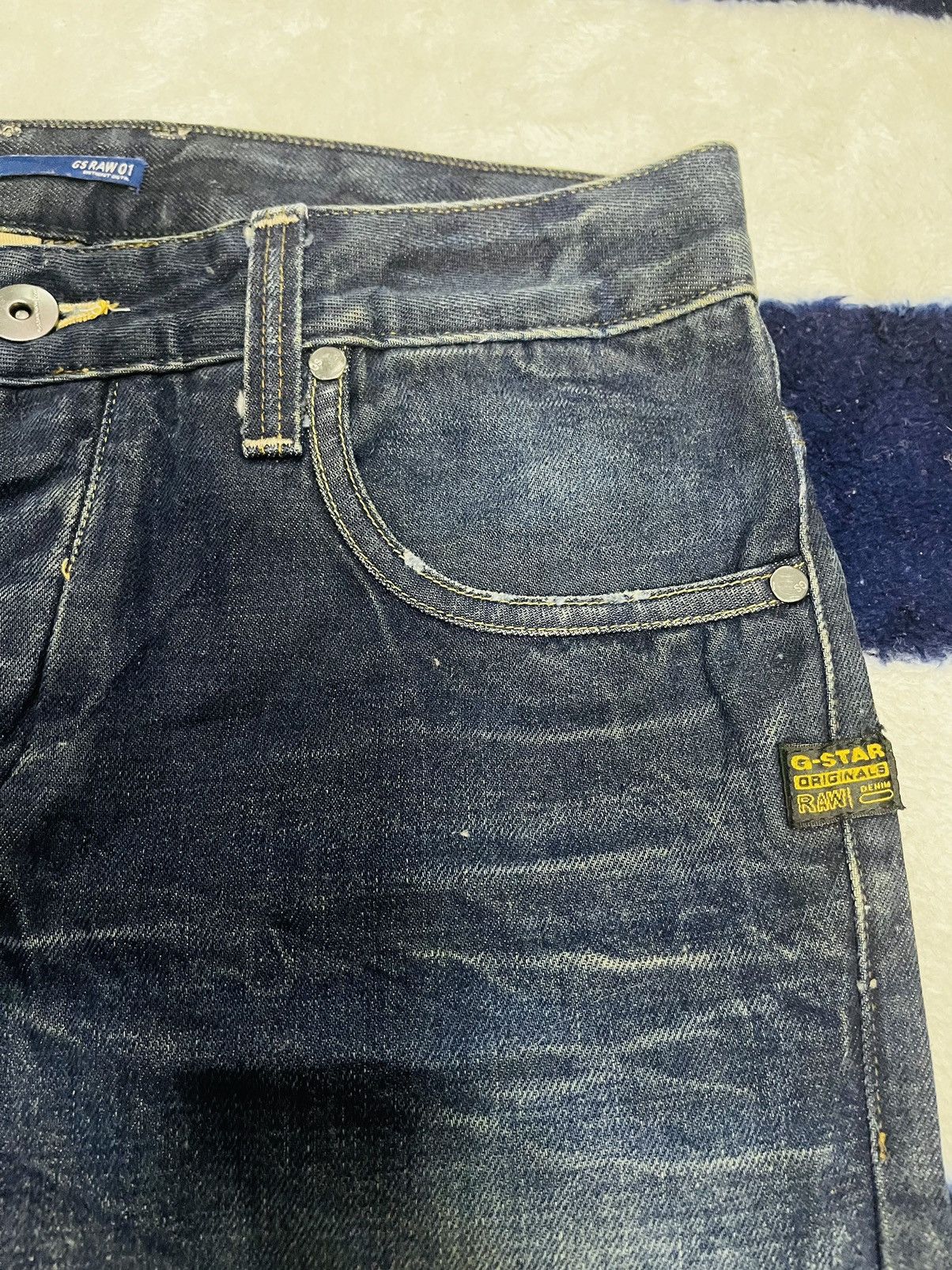 G-Star G Star Raw Denim Pant (11) Size US 32 / EU 48 - 17 Thumbnail