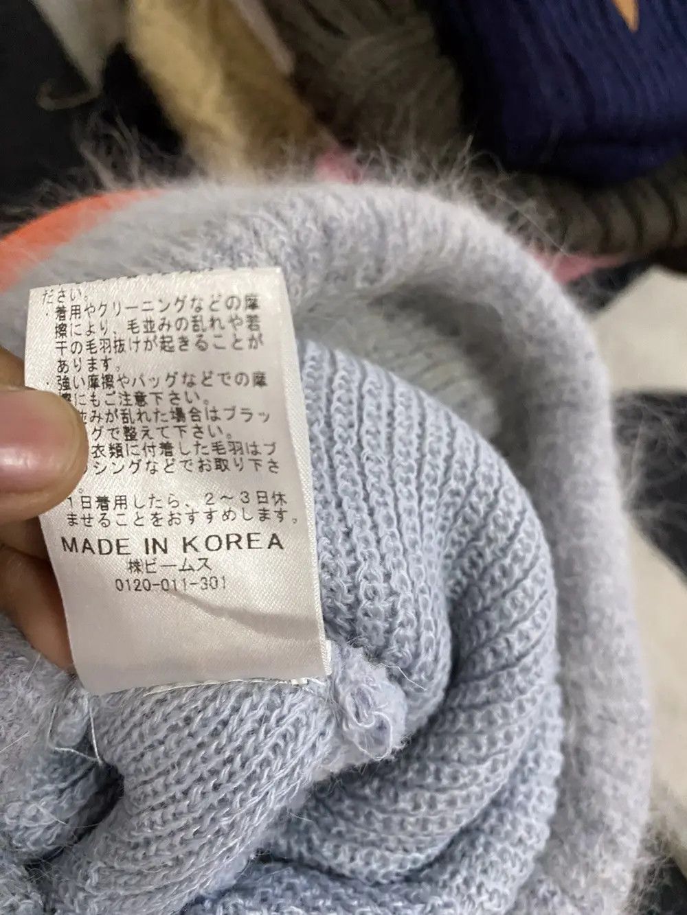 Beams Plus × Japanese Brand Japanese Brand Beams Fleece Beanie Hat Size ONE SIZE - 7 Thumbnail