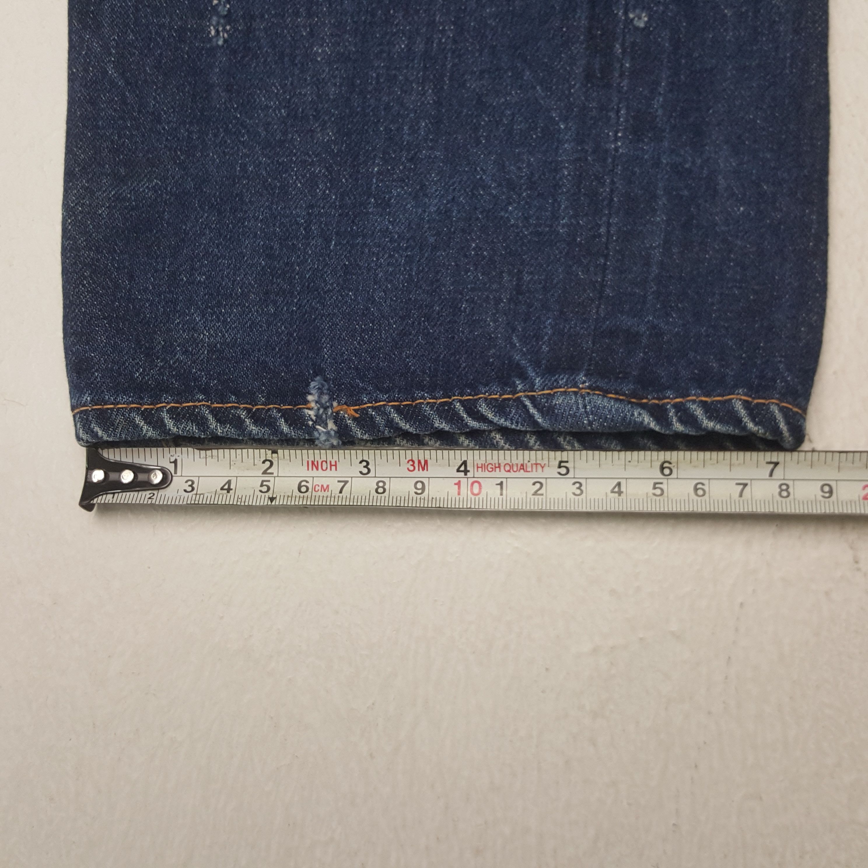Japanese Brand Vintage Evis Japanese Brand Daicock Denim Jeans C280N24 Size 24" / US 00 / IT 34 - 13 Thumbnail