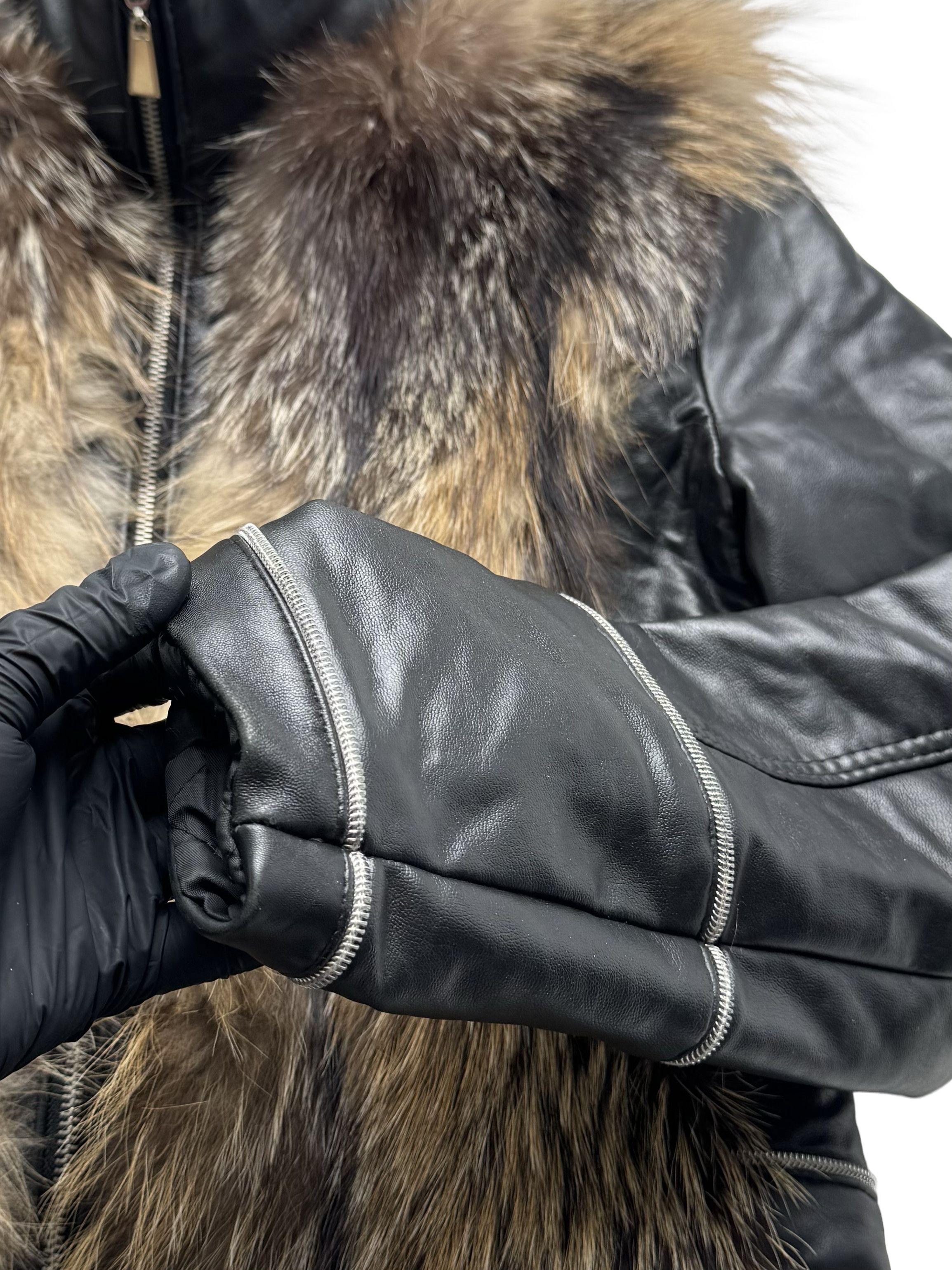 Vintage Vintage Jacket With Real Fur Details Size M / US 6-8 / IT 42-44 - 8 Thumbnail
