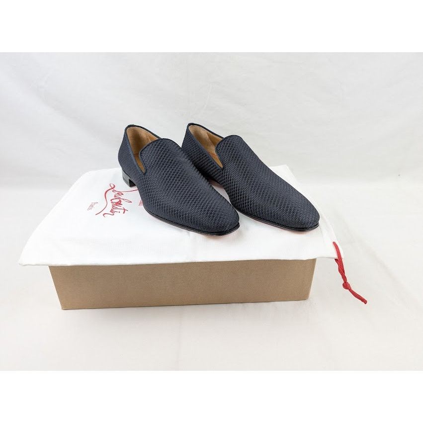 Christian Louboutin o1rshd1 Dandelion Flat Shoes in Navy Size US 8 / EU 41 - 14 Thumbnail