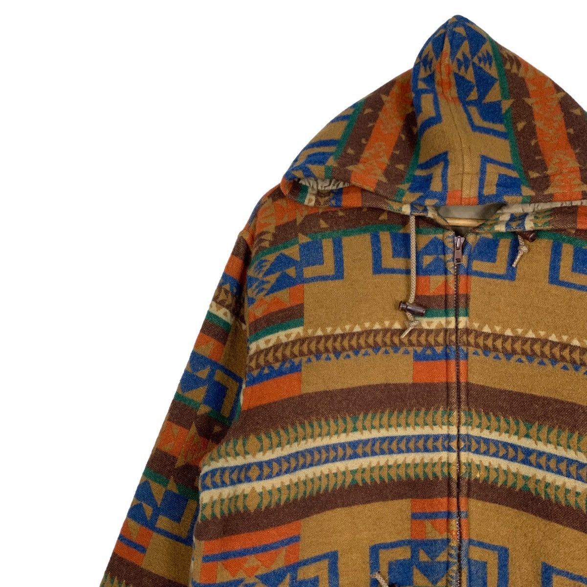 Native Vintage Motif Design Hoodie Jacket #0938-C42 Size US M / EU 48-50 / 2 - 6 Thumbnail