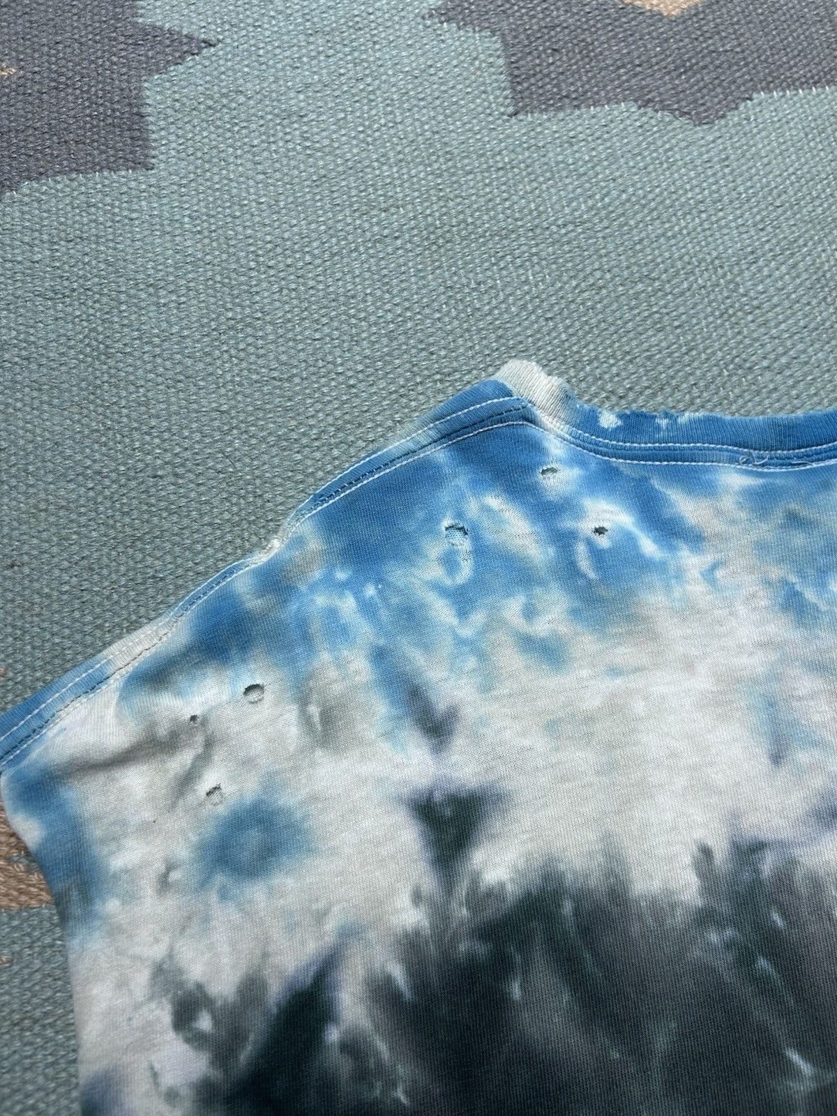Vintage Vtg t shirt Detroit lions sleeveless distressed tie dye XL Size US XL / EU 56 / 4 - 17 Thumbnail