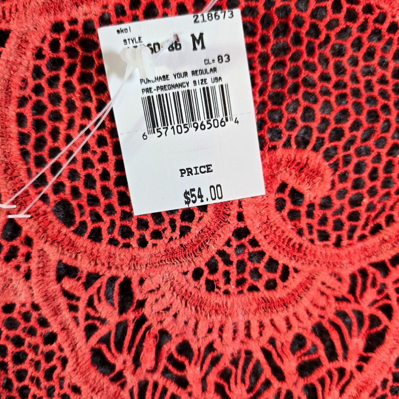 Vintage VINTAGE A Pea In The Pod Top Tank Womens M Orange Sleeveless Crochet Casual Size M / US 6-8 / IT 42-44 - 3 Thumbnail