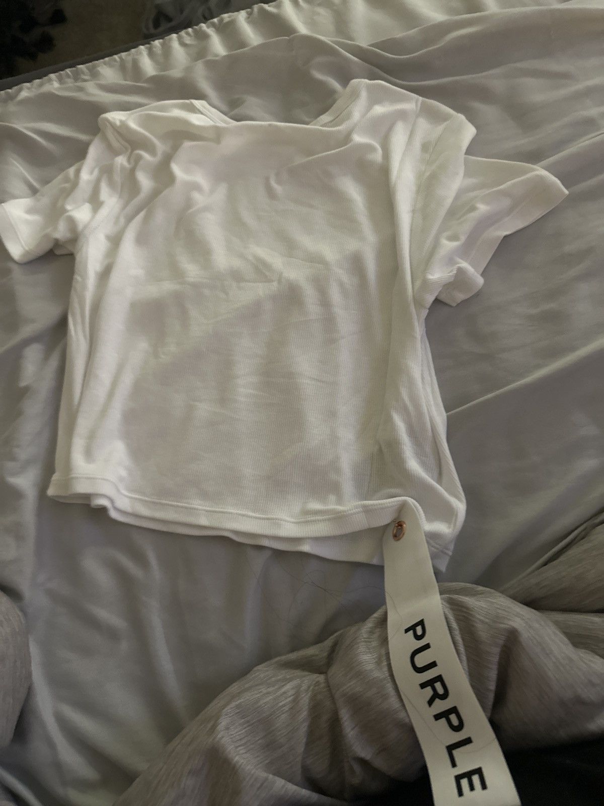 Designer × Other Purple Brand Baby Tee Size M / US 6-8 / IT 42-44 - 2 Thumbnail