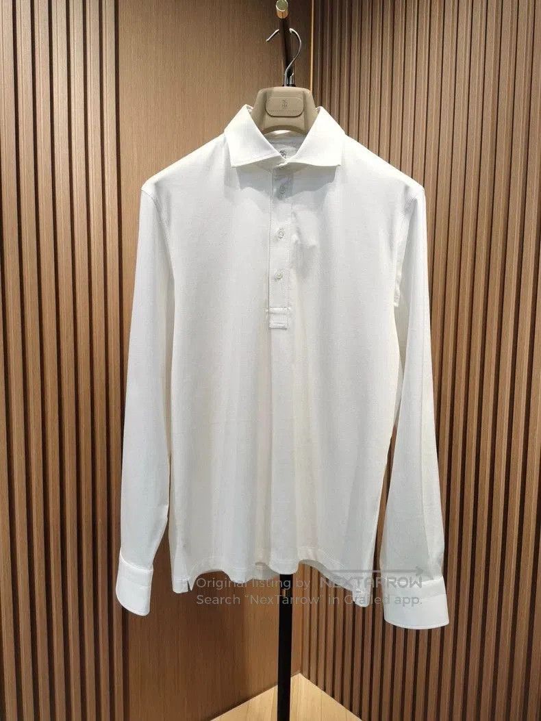 Brunello Cucinelli Brunello Cucinelli Long Sleeve Knit Top. Size US S / EU 44-46 / 1 - 1 Thumbnail