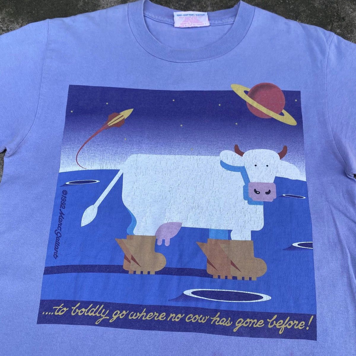 Vintage RARE ‼️ Cows • Marc Gallant Size US S / EU 44-46 / 1 - 2 Thumbnail