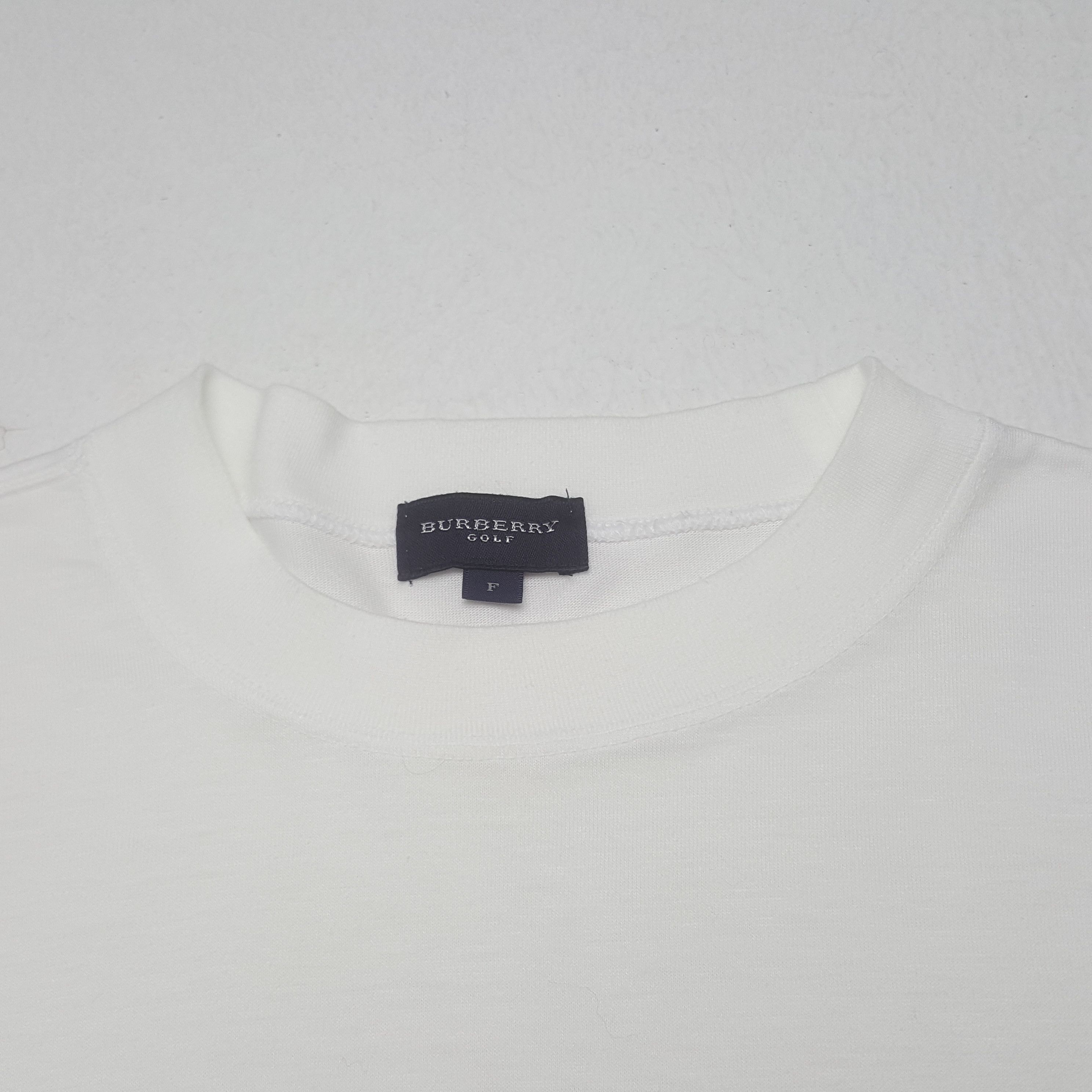 Burberry × Vintage Vintage Burberry Golf Custom Spell Out Design Tshirt Size US L / EU 52-54 / 3 - 4 Thumbnail