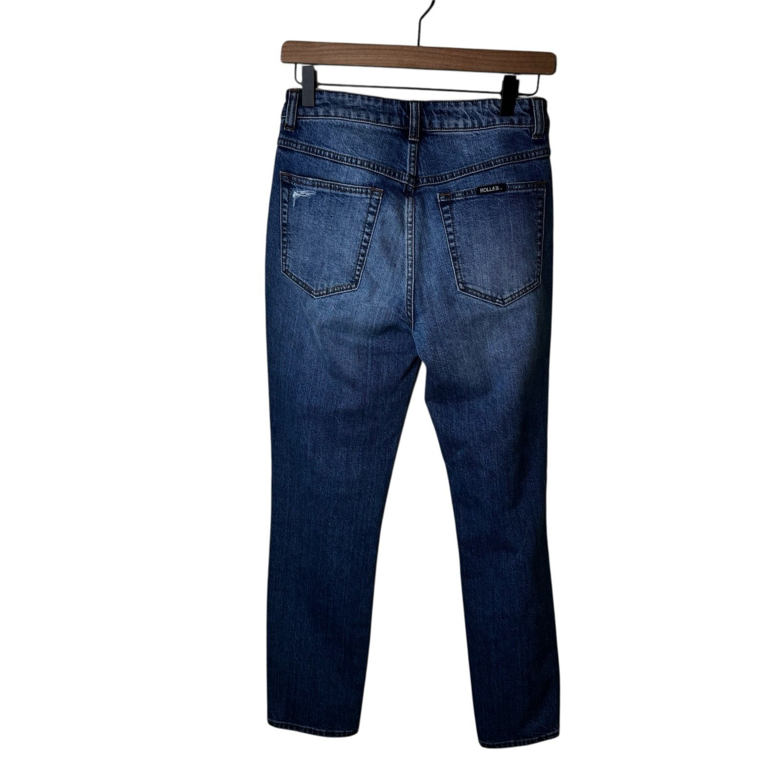 Rolla's ROLLAS Miller Mid High Rise Slim Denim Jeans in G'day Mate Size 26" / US 2 / IT 38 - 2 Thumbnail