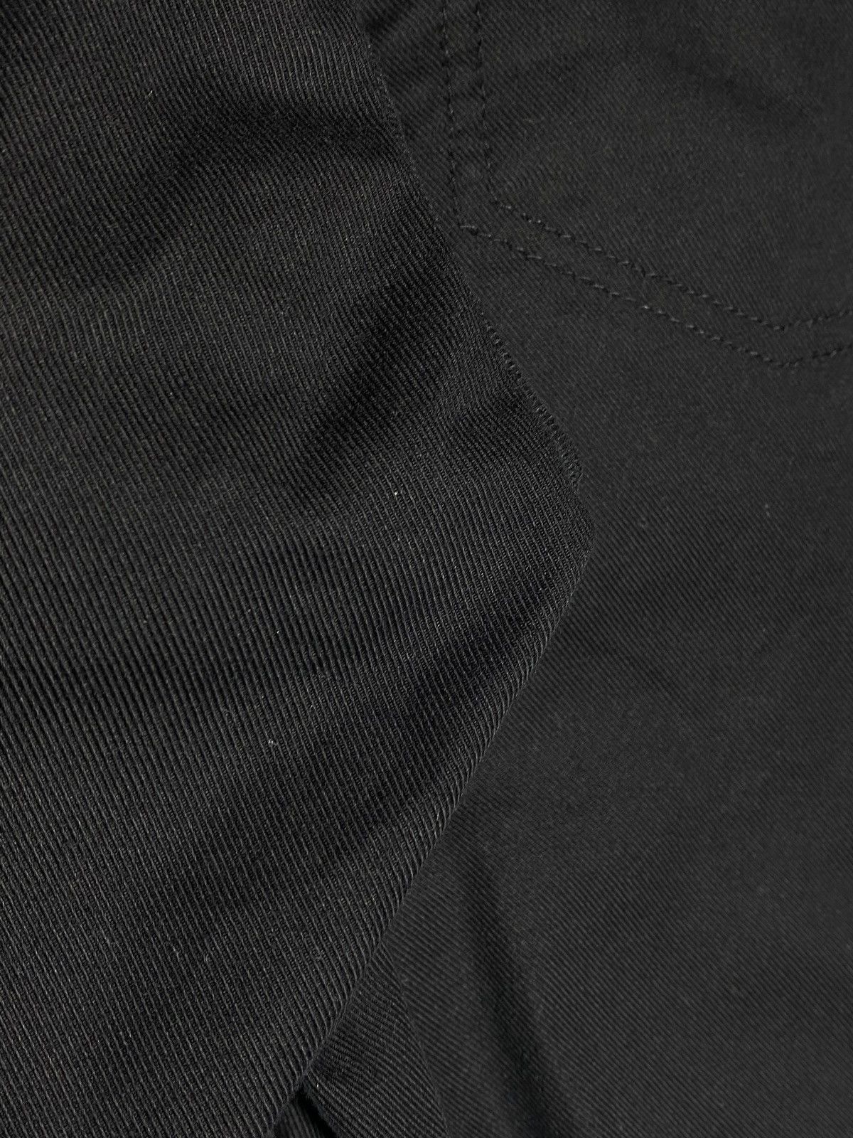 Dolce & Gabbana Dolce & Gabbana Jeans Black Cotton Skinny Cargo Denim Size US 32 / EU 48 - 12 Thumbnail