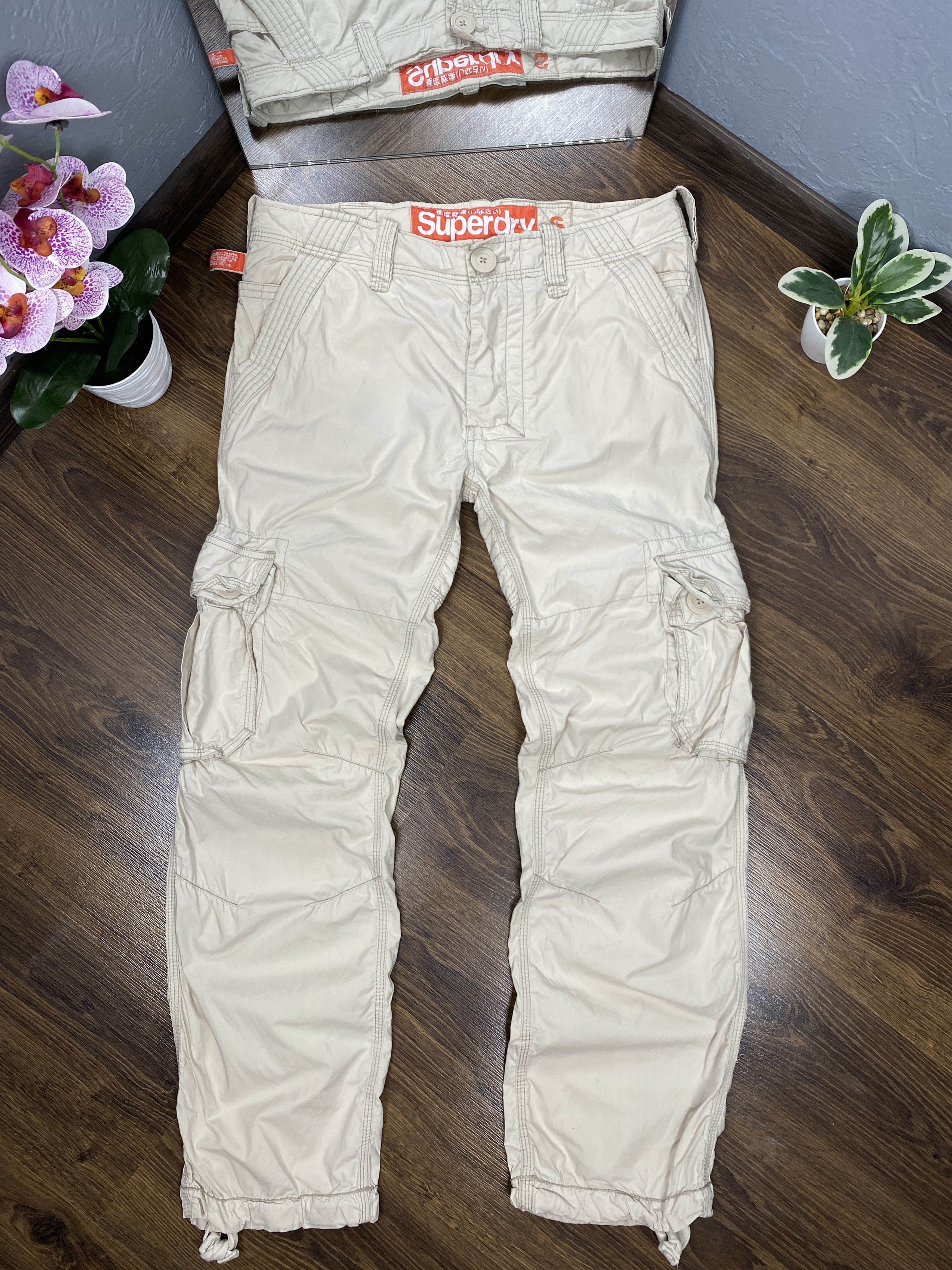 Superdry Superdry Vintage Mens Cargo Pants Size US 30 / EU 46 - 1 Thumbnail