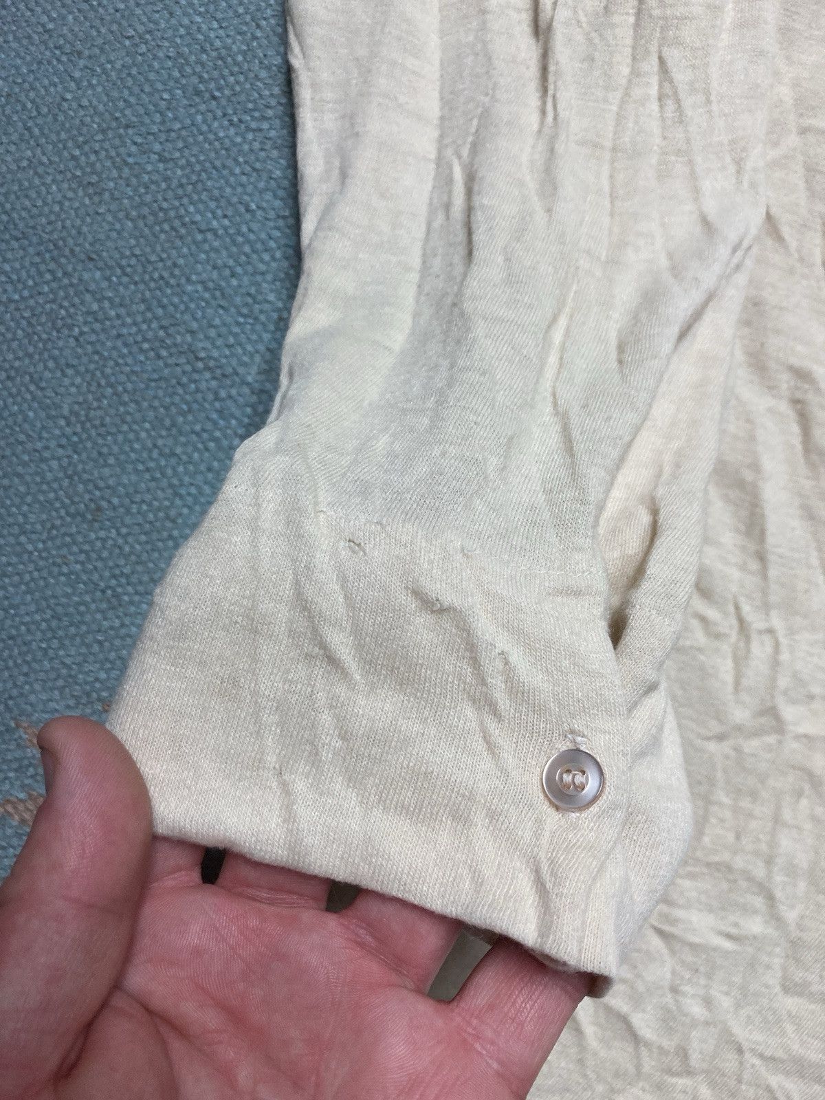 Van Heusen × Vintage Vtg 60s polo shirt Van Heusen acrylic distressed blank XL Size US XL / EU 56 / 4 - 9 Thumbnail