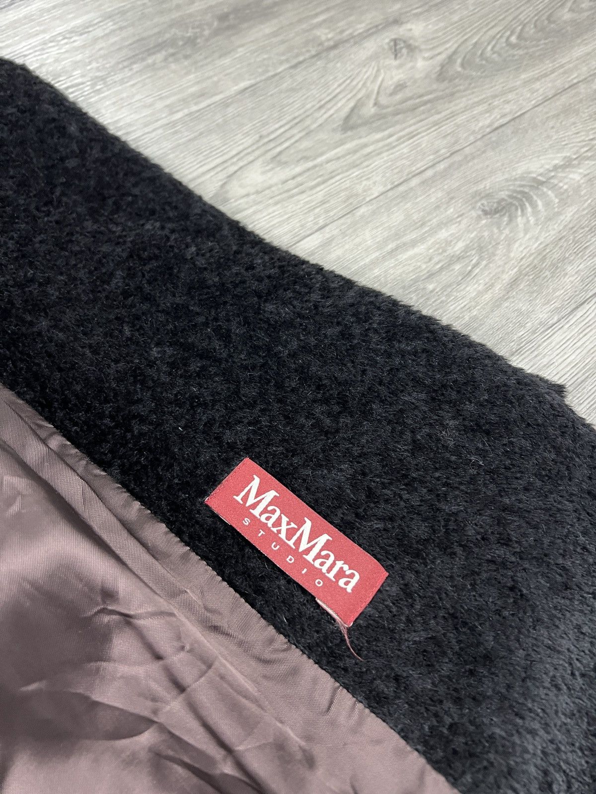 Max Mara Women’s Max Mara Alpaca Blend Coat Black Size L / US 10 / IT 46 - 11 Thumbnail