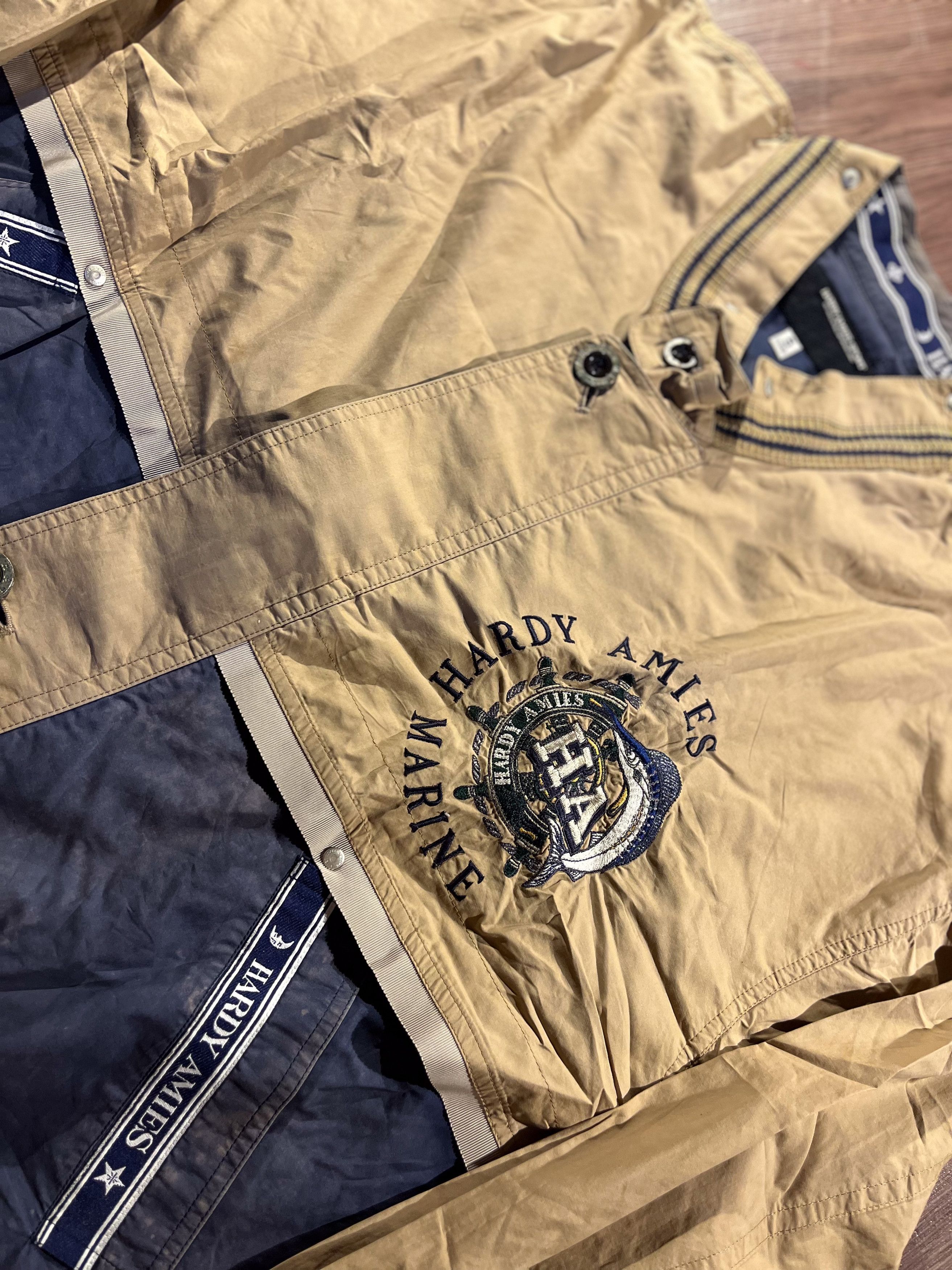 Hardy Amies Vintage Hardy Amies Windbreaker Jacket Size US XL / EU 56 / 4 - 2 Thumbnail