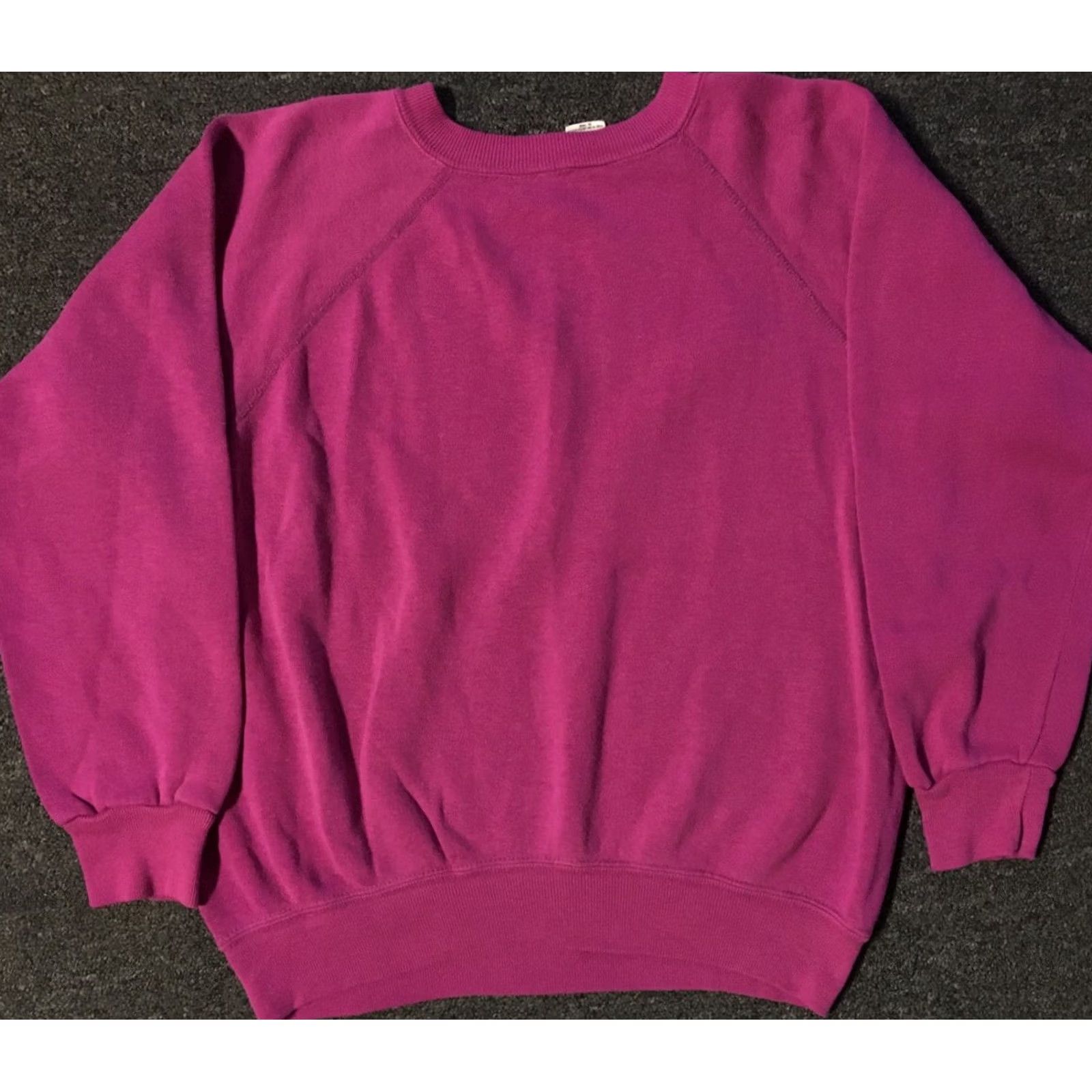 Vintage Sportswear Sweatshirt Men S Pink Bleach Distressed 60s 70s Vintage Grunge Surf Punk USA Size US S / EU 44-46 / 1 - 4 Thumbnail