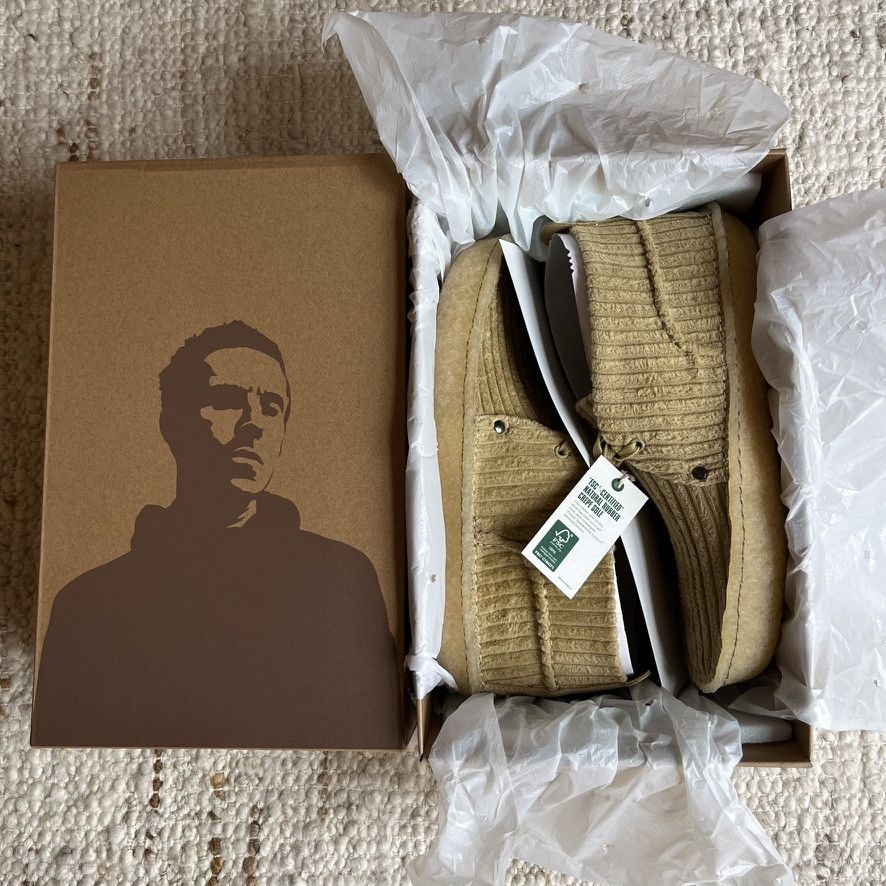 Clarks Clarks Liam Gallagher LG Collab Desert Rain Shoes Wallabees Size US 9 / EU 42 - 5 Thumbnail