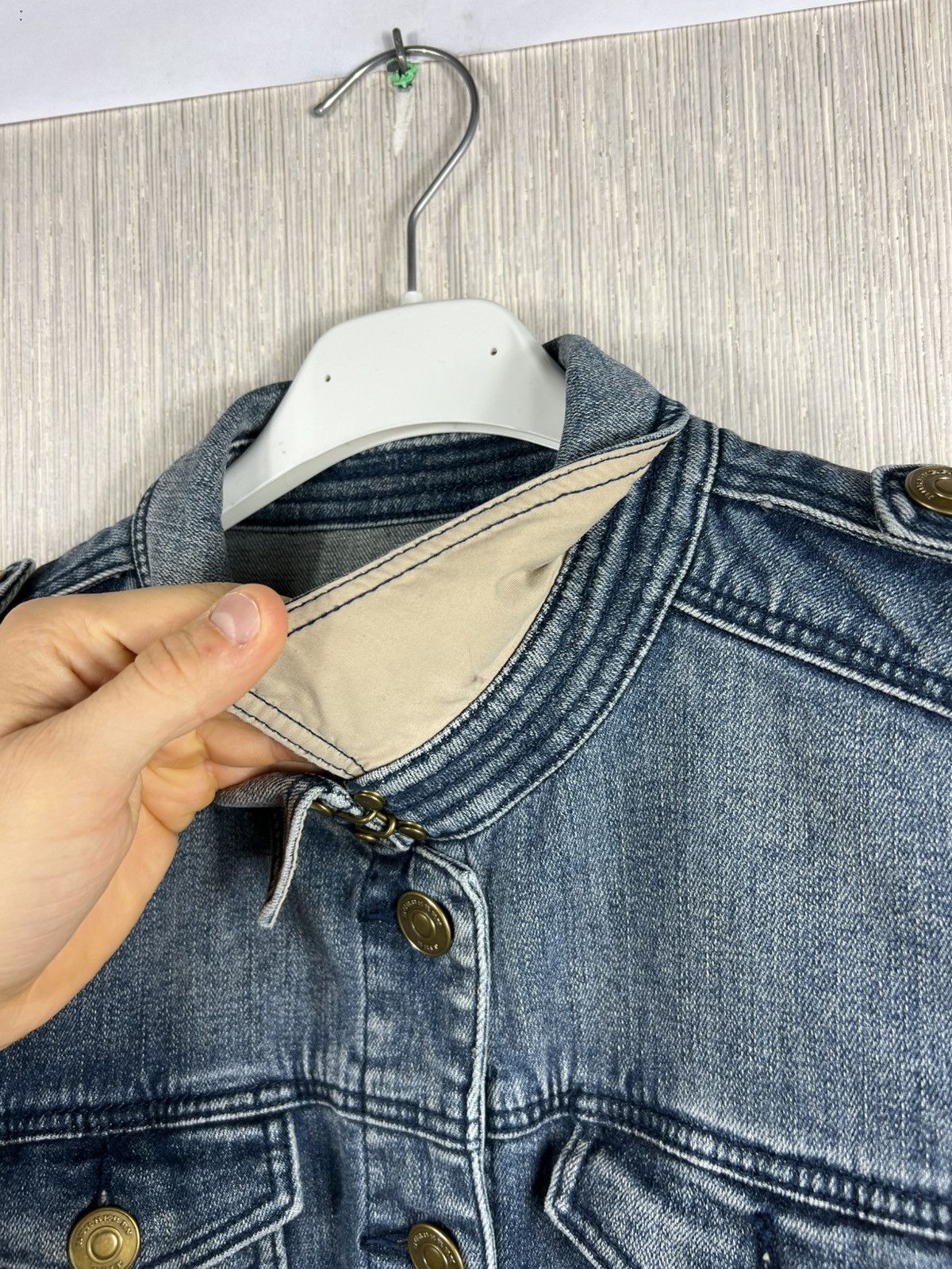 Burberry Burberry Brit denim jacket jeans old money luxury washed Size XL / US 12-14 / IT 48-50 - 15 Thumbnail