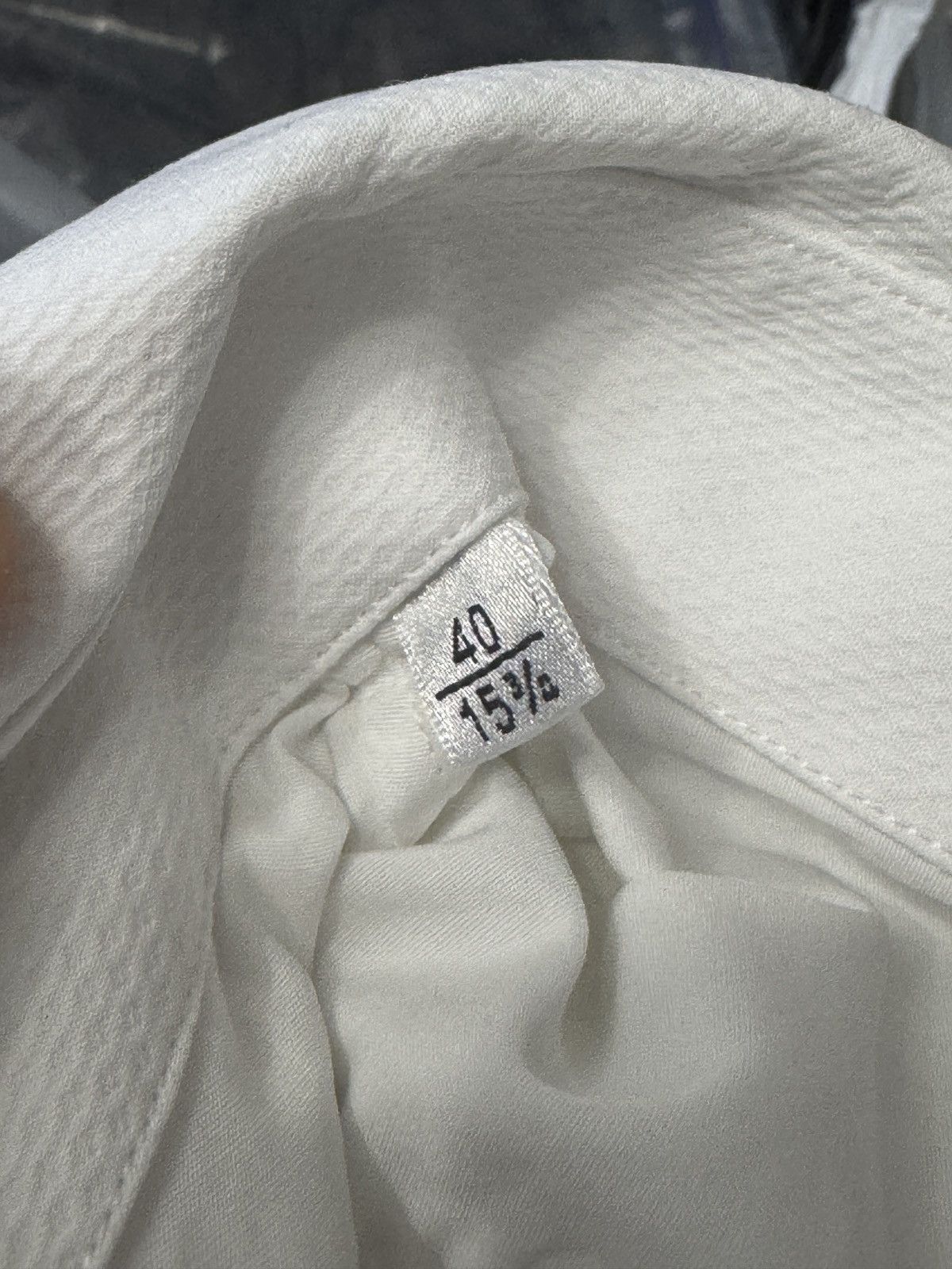 Yves Saint Laurent Yves Saint Laurent 00s White Rare Tuxedo Dinner Shirt sz 40 Size 40R - 13 Thumbnail