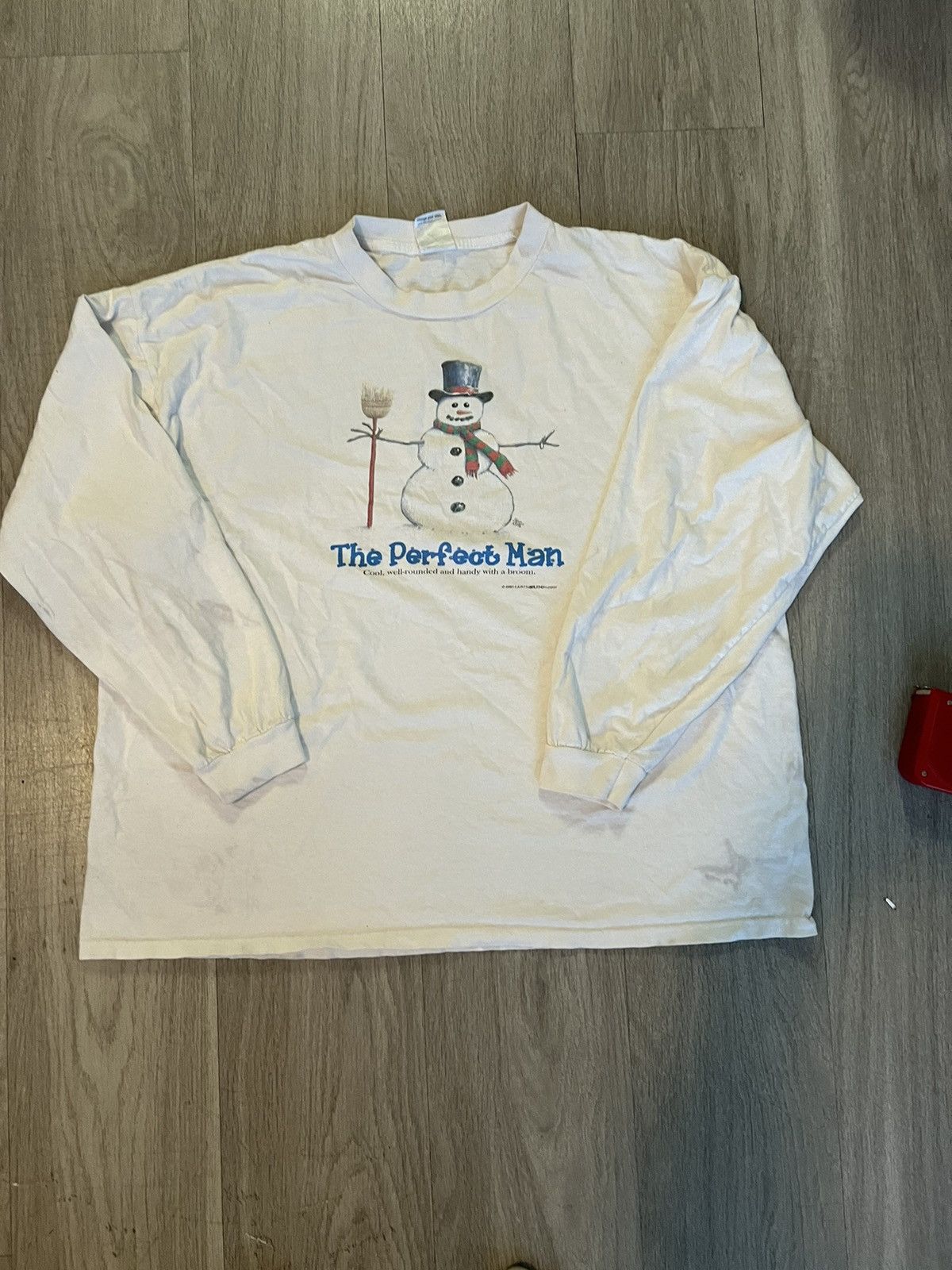 Delta × Vintage Vintage Y2K snowman shirt Size US XL / EU 56 / 4 - 2 Thumbnail