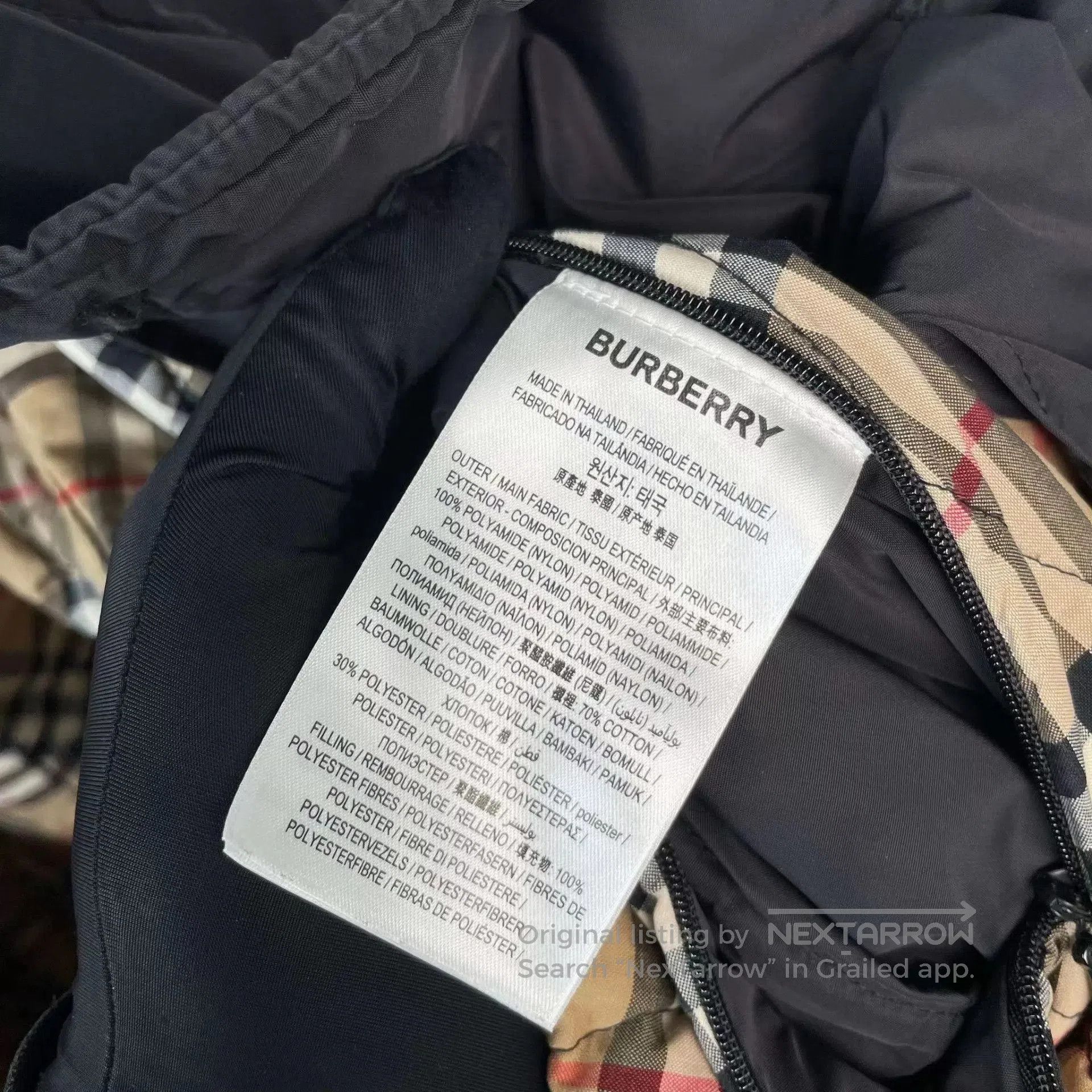 Burberry Quilted Hooded Jacket. Size US S / EU 44-46 / 1 - 6 Thumbnail