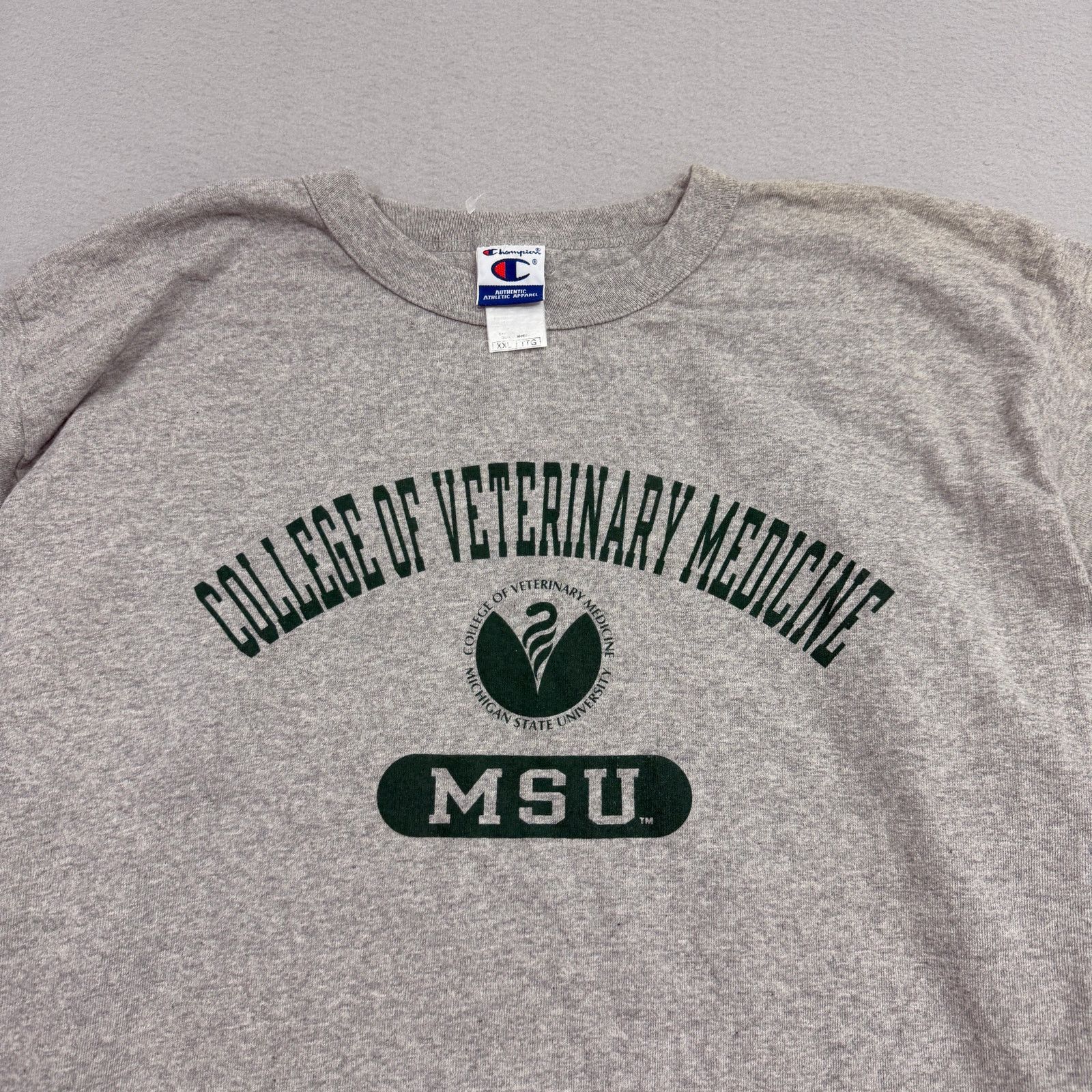 Vintage Vintage Michigan State College of Veterinary Medicine Shirt Size US XXL / EU 58 / 5 - 2 Thumbnail