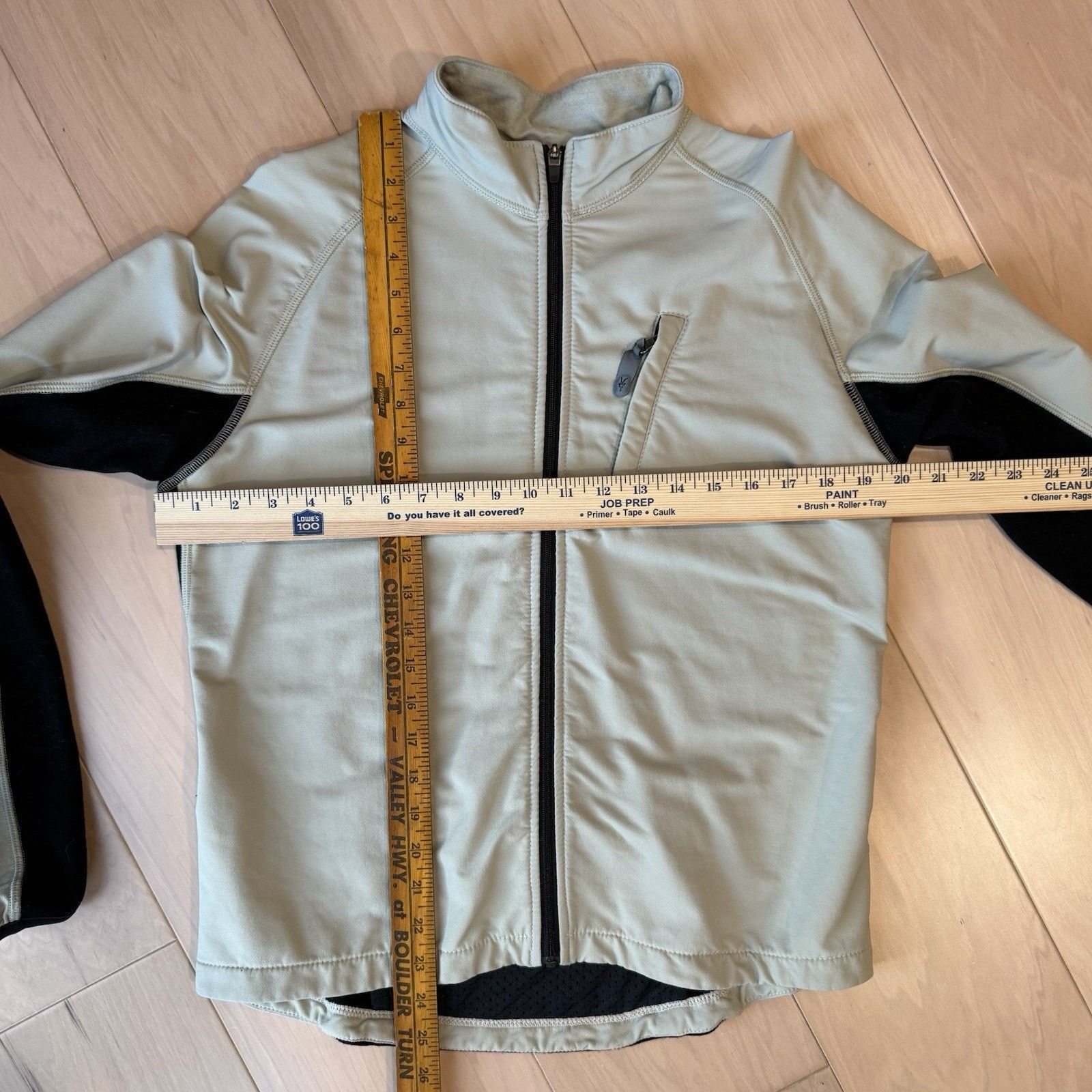Ibex Ibex Sweater Jacket Women's L Cream Black Full Zip Utility Size L / US 10 / IT 46 - 3 Thumbnail