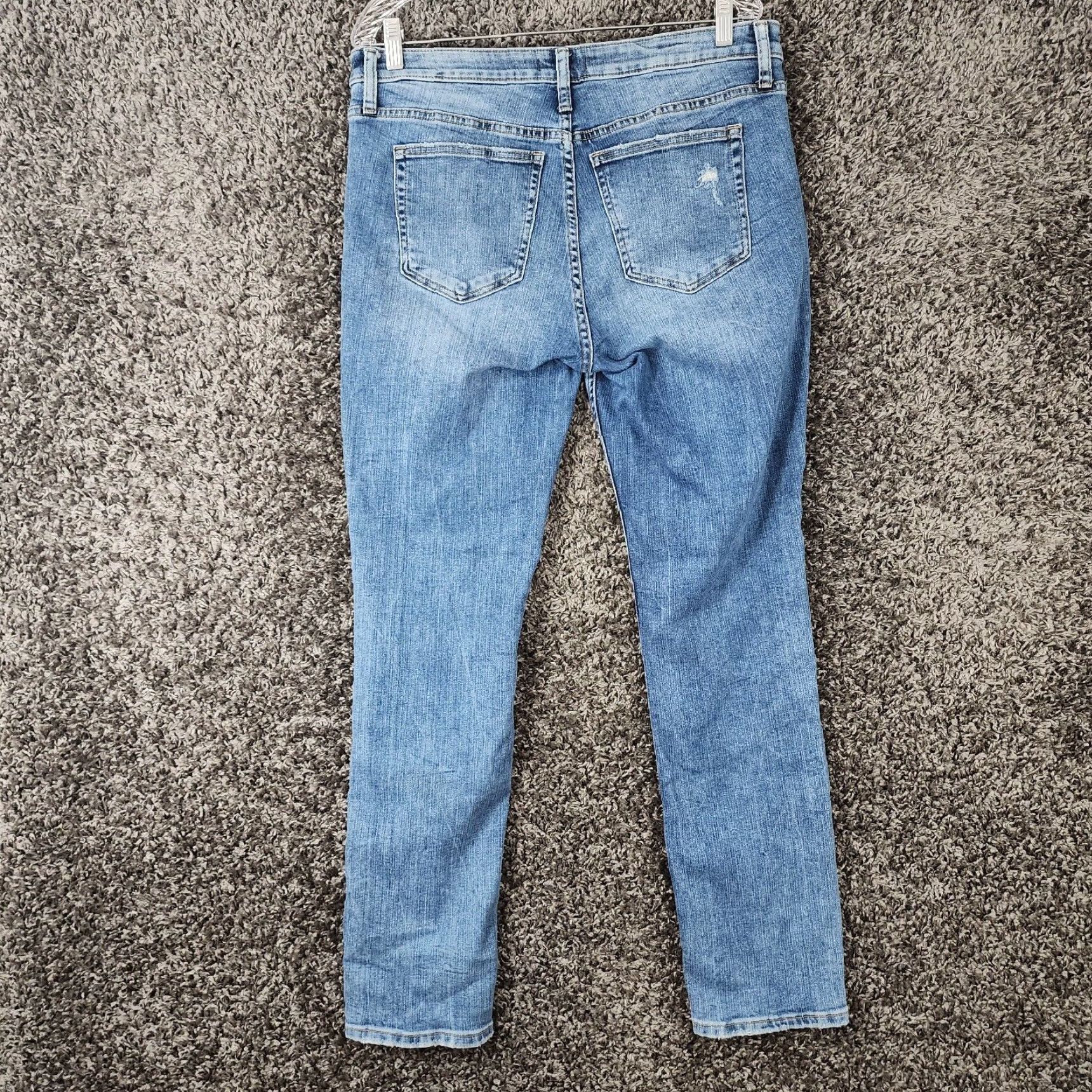 Silver Jeans Co. SILVER JEANS Distressed Stretch Skinny Jeans Adult 34x31 Blue Metal Mens Size US 34 / EU 50 - 6 Thumbnail