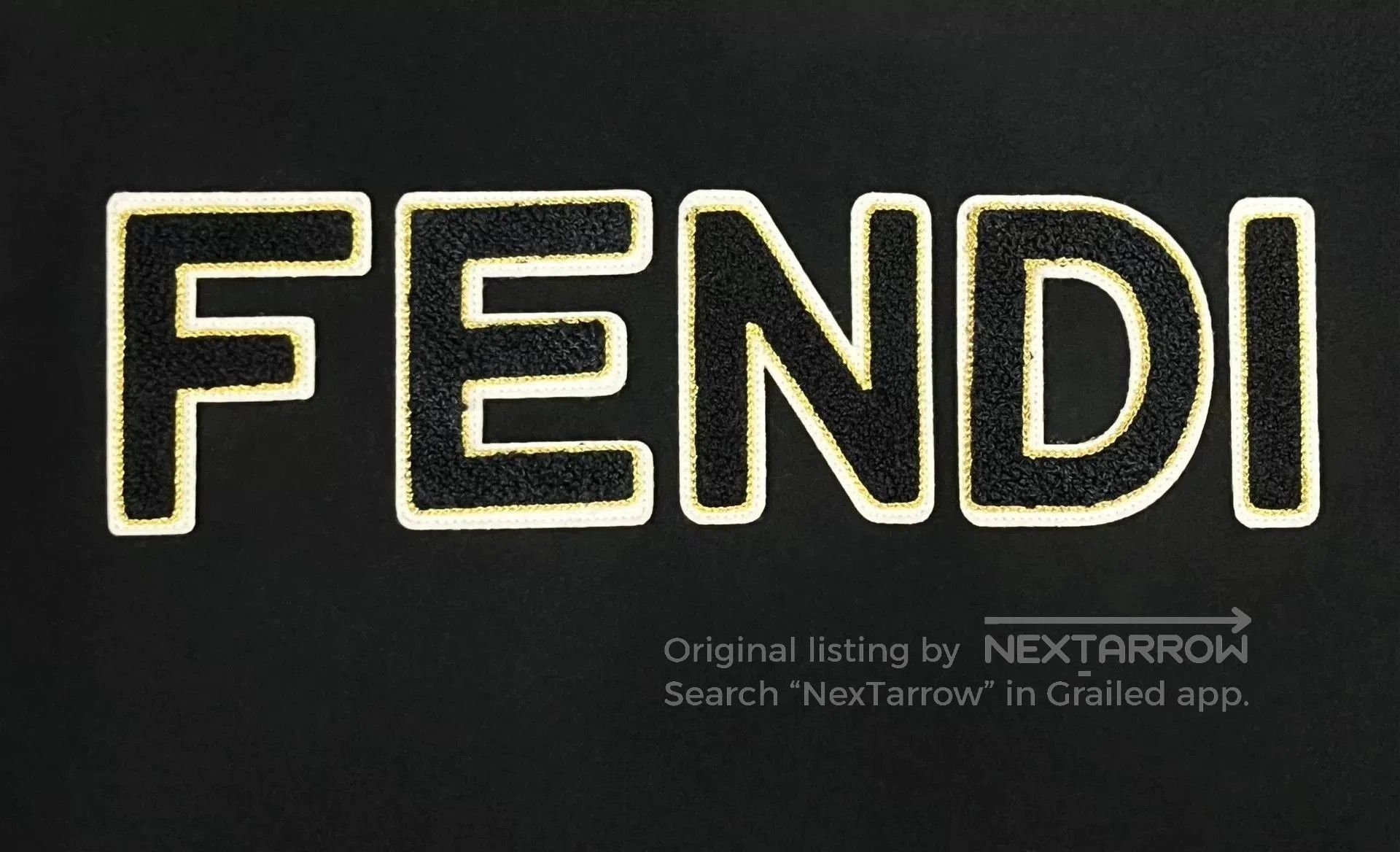 Fendi Fendi Black Monster Wool Blend Bomber Jacket. Size US S / EU 44-46 / 1 - 4 Thumbnail