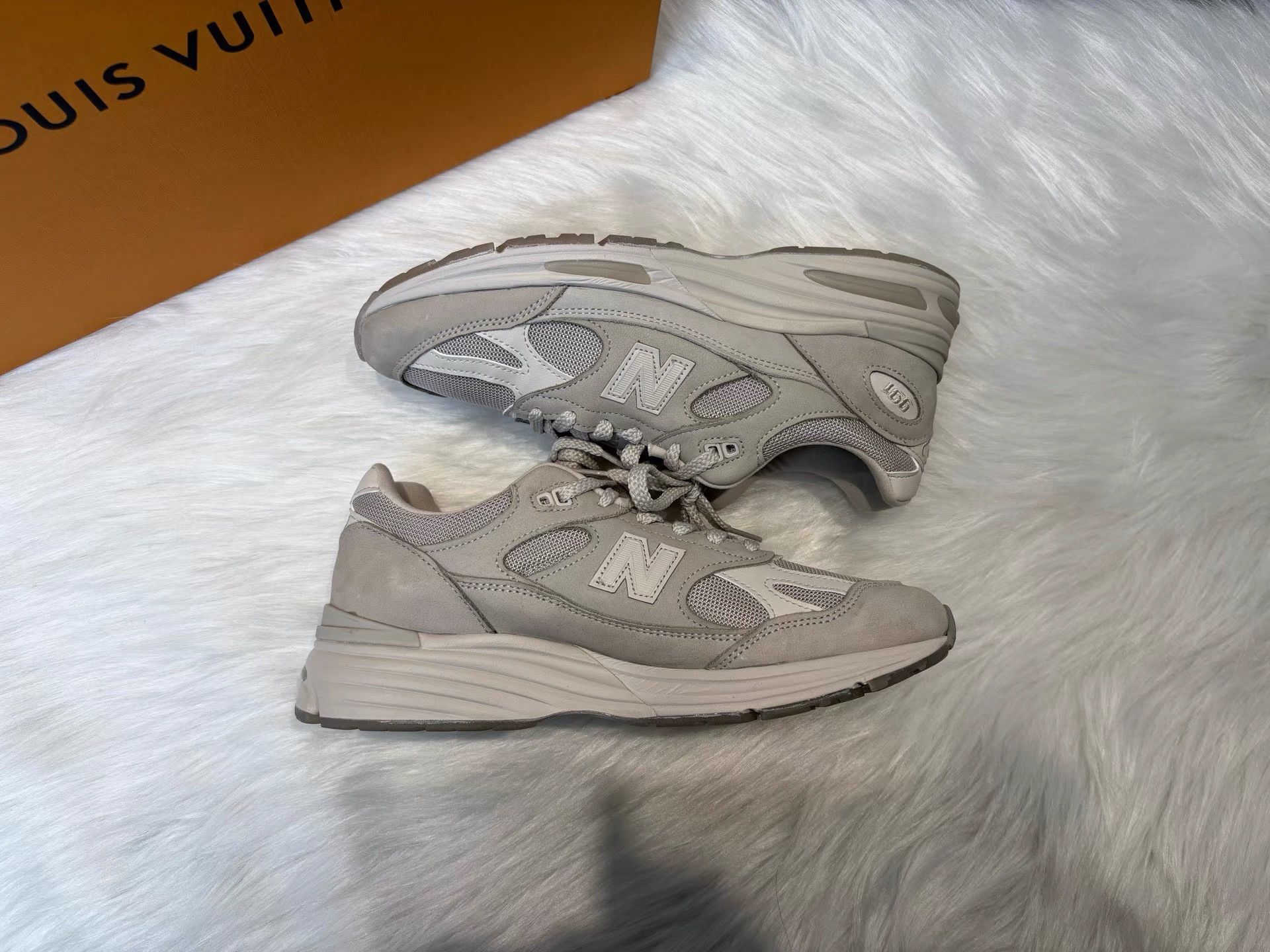 Stone Island Stone Island x NB 991V2 Running Shoes K36 Size US 8.5 / EU 41-42 - 6 Thumbnail